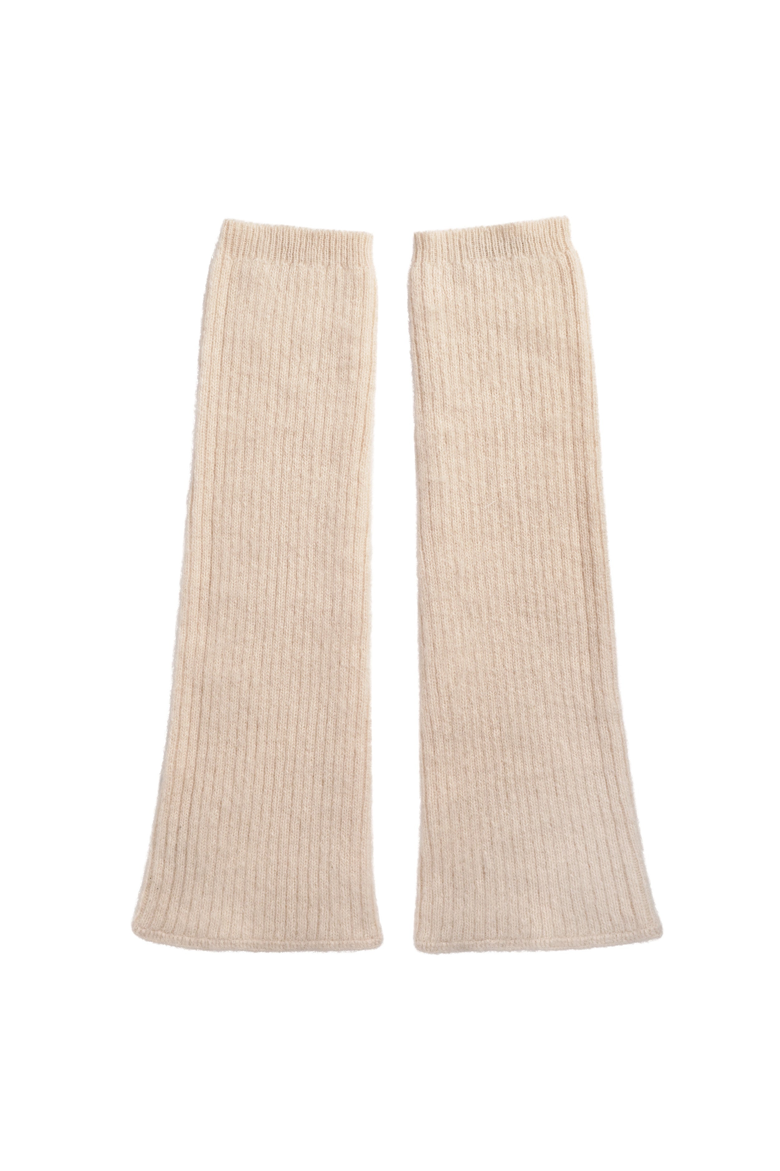 THIGH HIGH RIB LEG WARMERS - 4