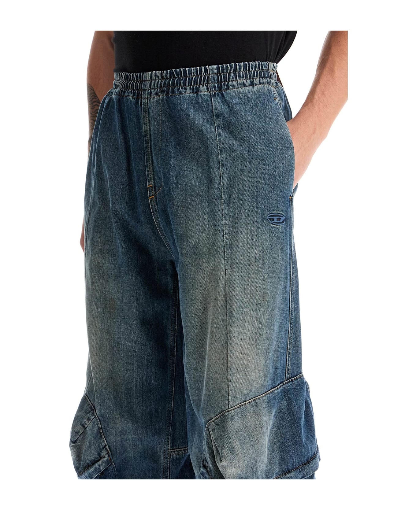 D Para Fsf Jeans In Blue Cotton Diesel - 4