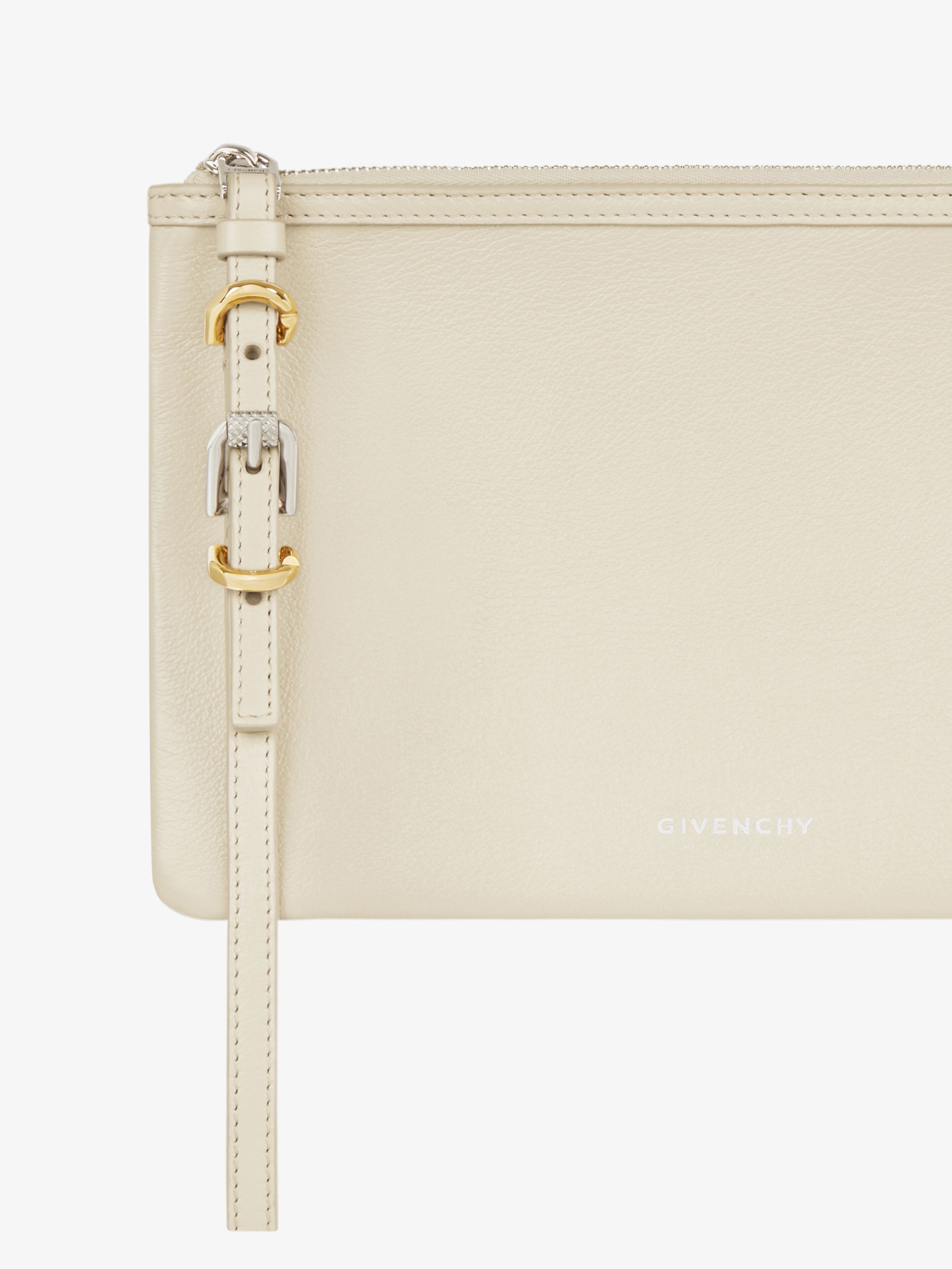 VOYOU POUCH IN LEATHER - 3