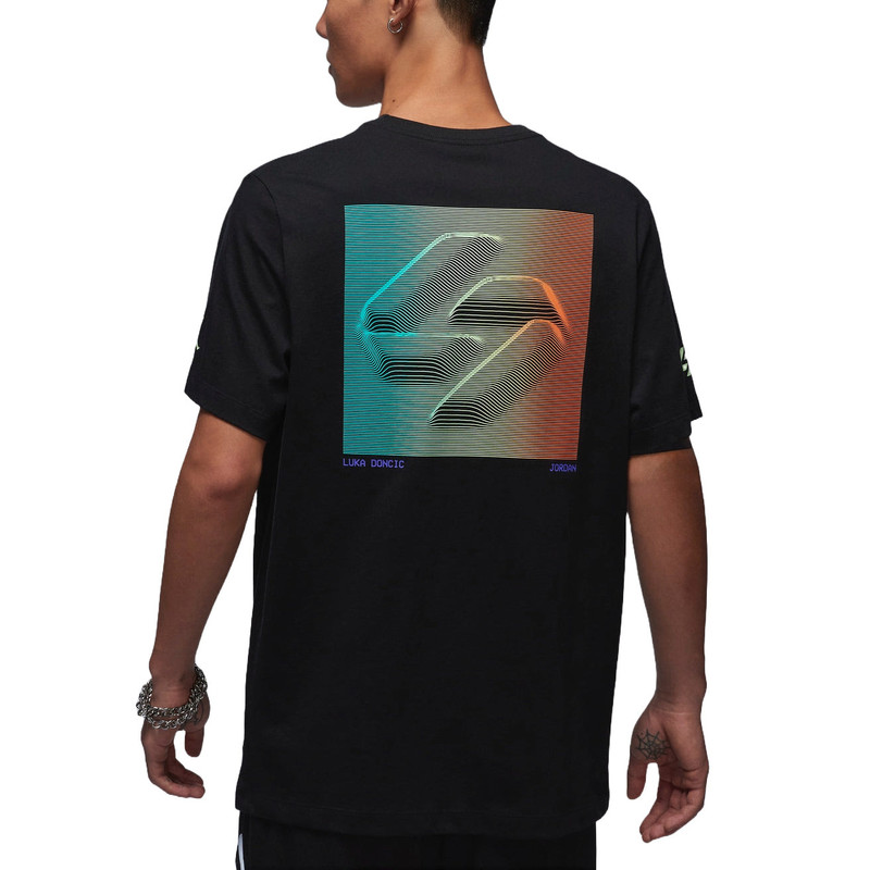 Jordan Air Jordan Luka Graphic T-shirt Asia Sizing 'Black' HF8087-010 outlook