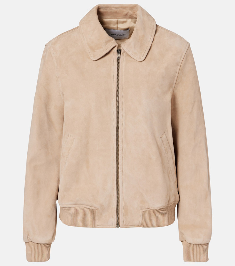 Suede bomber jacket 1