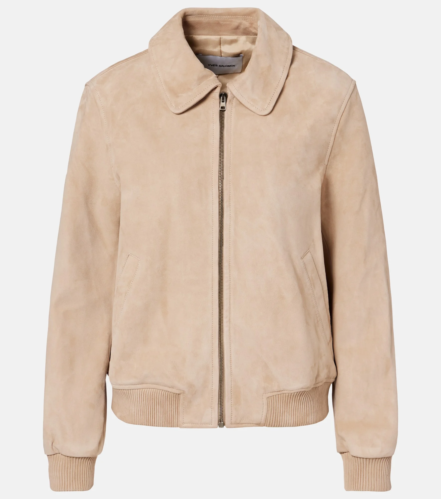 Suede bomber jacket - 1
