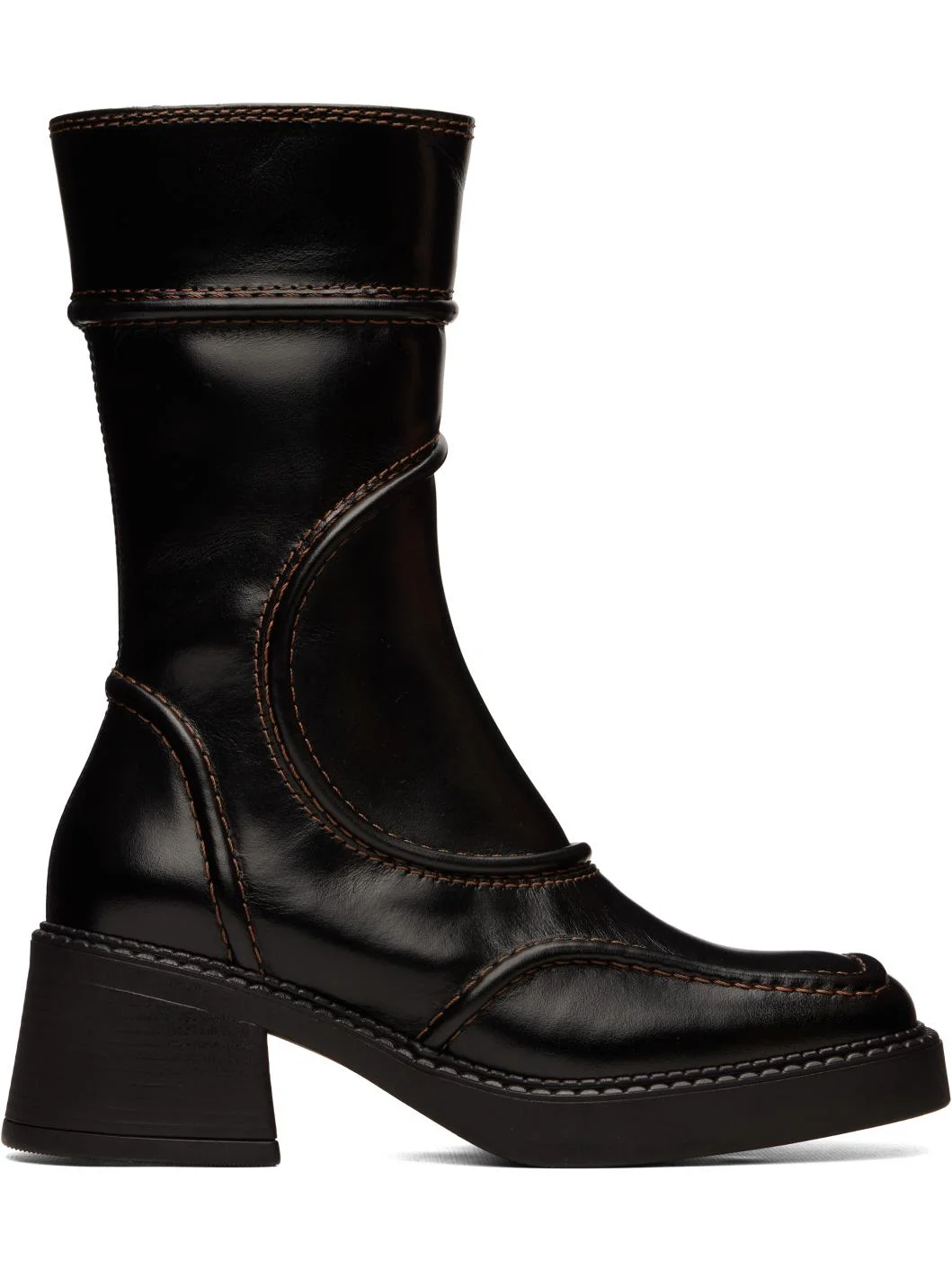 Brown Malene Boots - 1