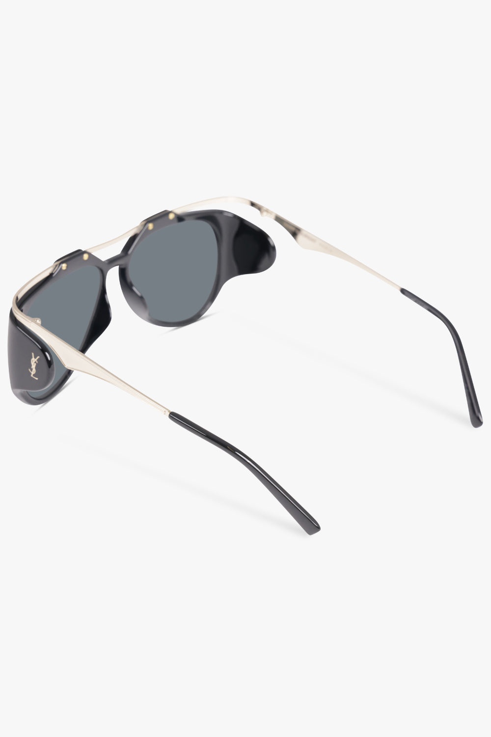 SL M137/F AMELIA OVERSIZE SUNGLASSES | BLACK/GOLD - 3