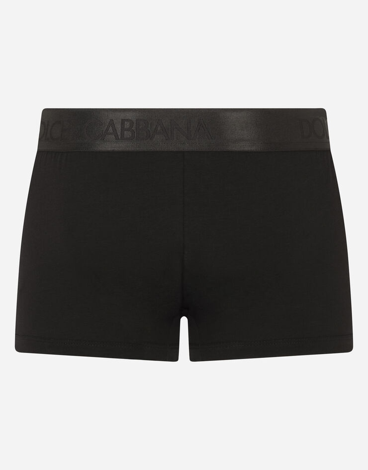 Stretch Pima cotton boxers with DG logo - 3