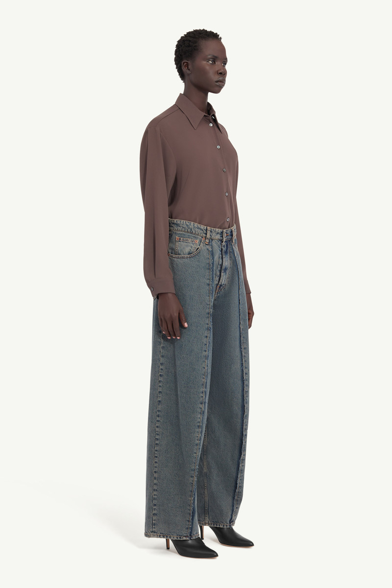 MM6 Maison Margiela Wide-leg jeans outlook