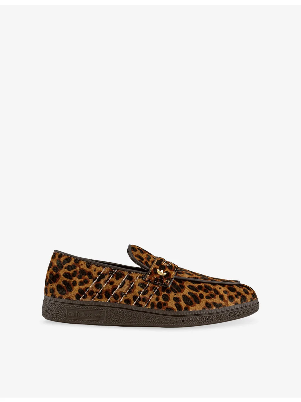 Handball Spezial Leopard Suede Loafers - 1