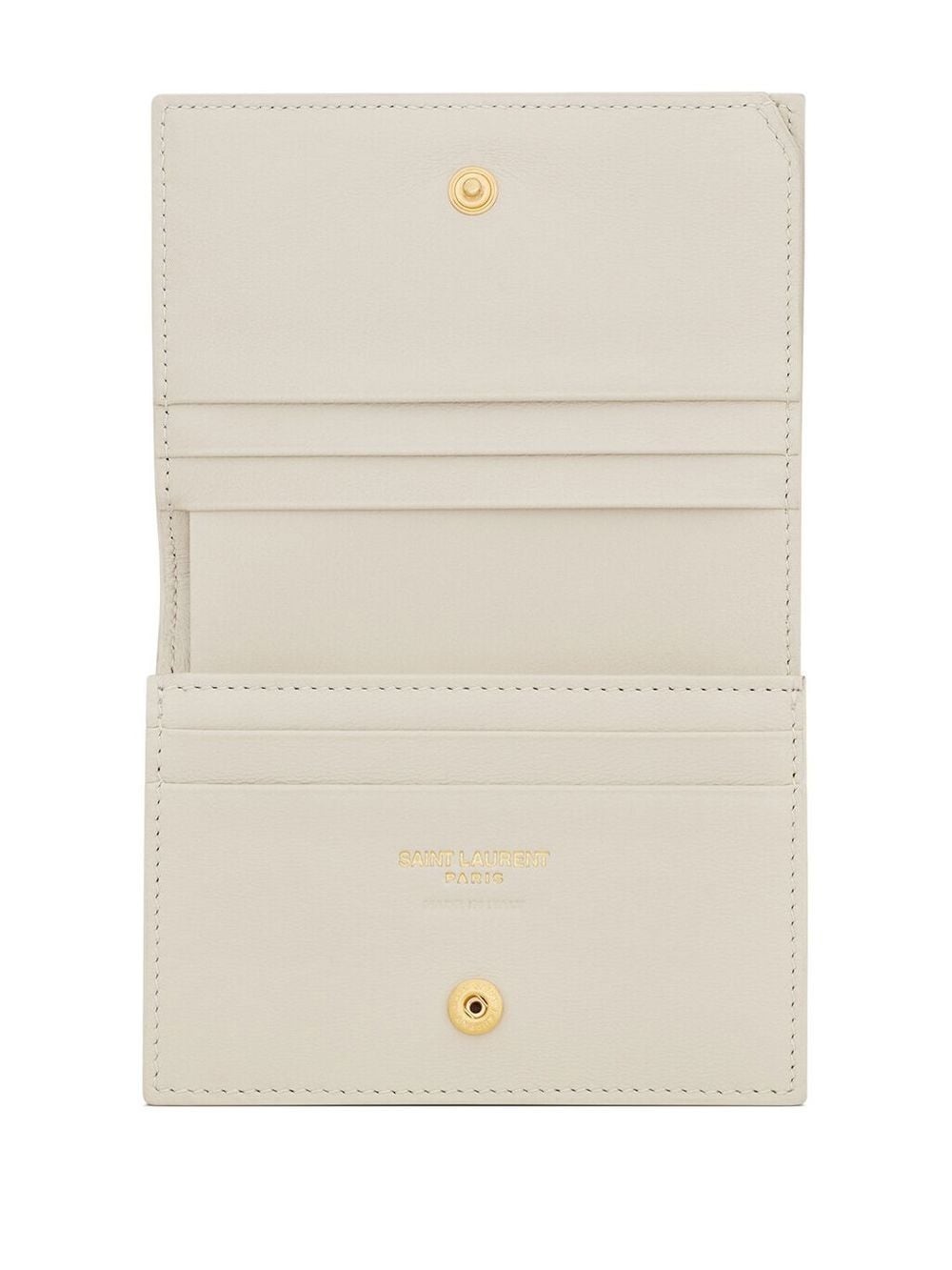 monogram-logo card holder - 4