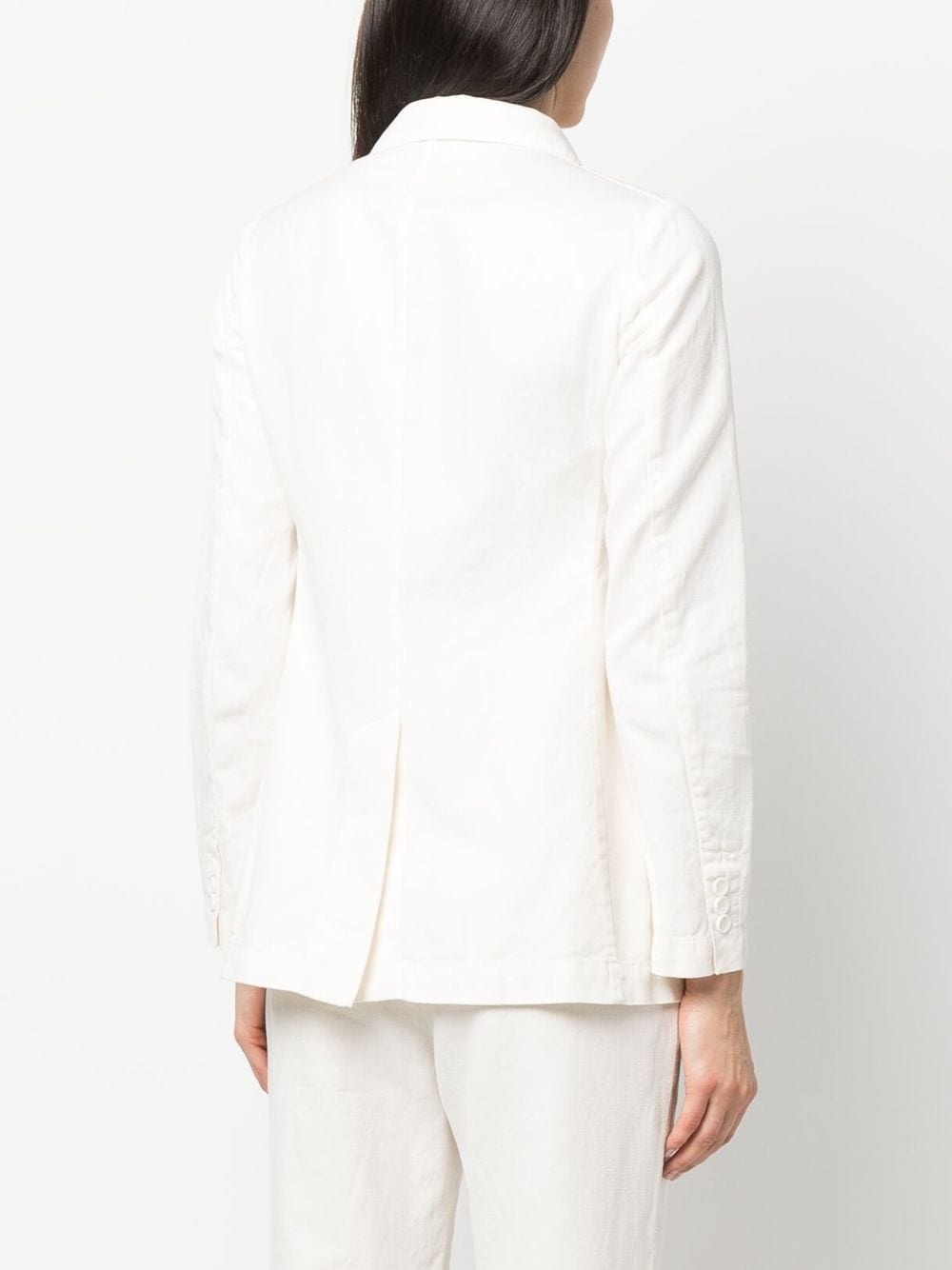 double-breasted short coat - 4
