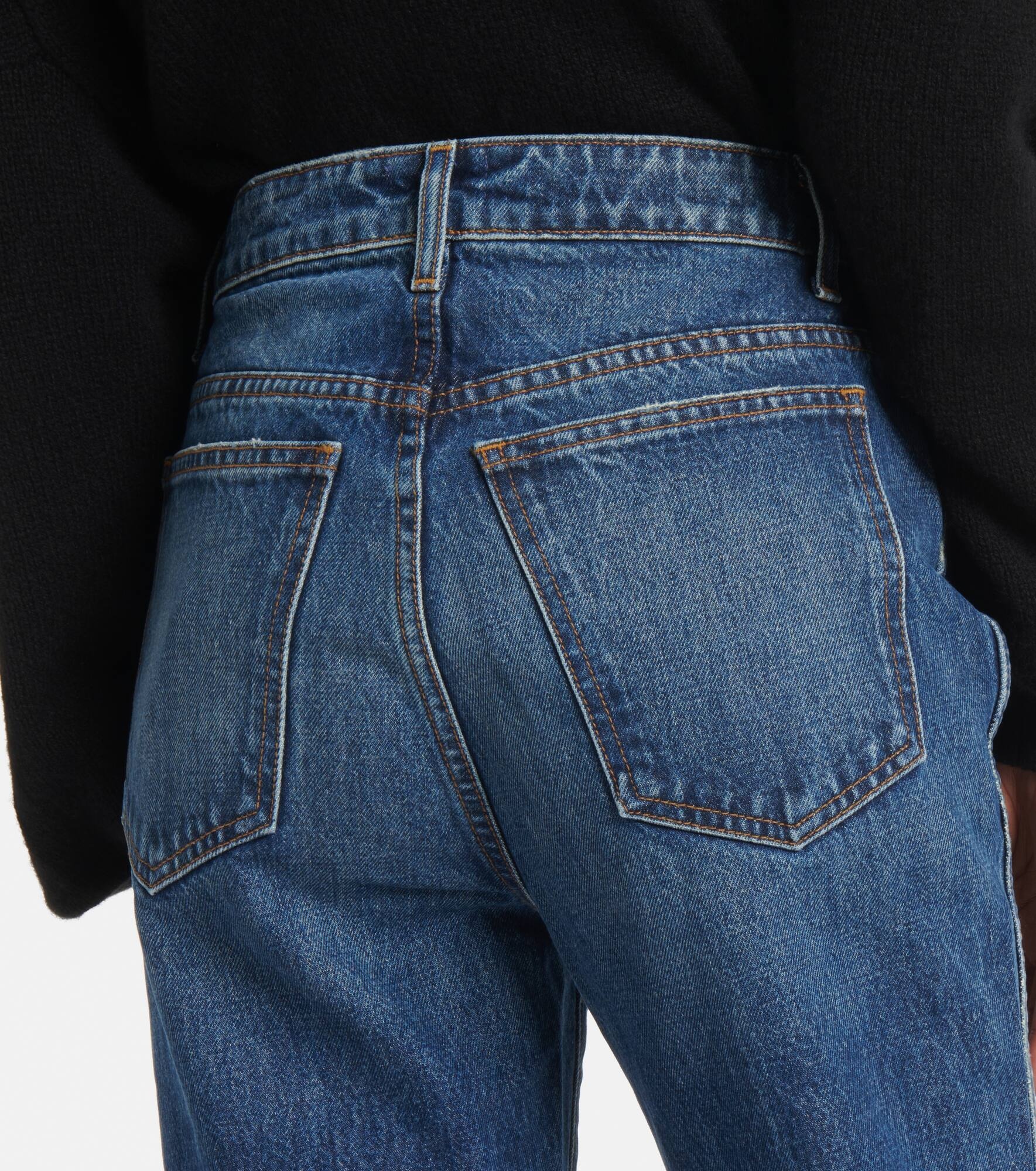 Abigail high-rise straight jeans - 6