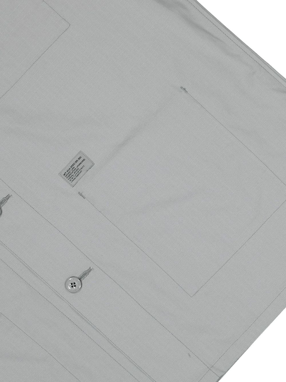 multi-pocket cotton shirt - 3