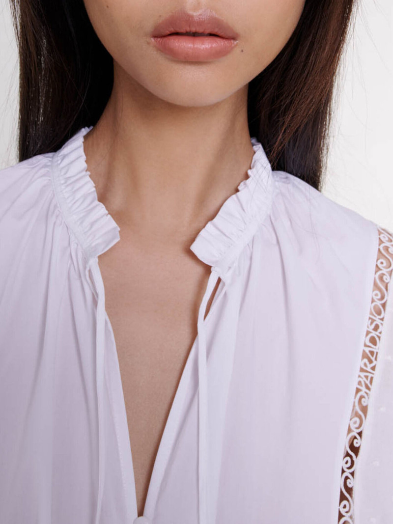 Short embroidered dress 6