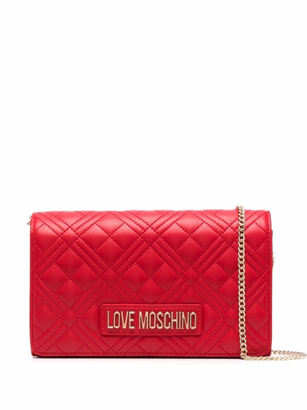 quilted crossbody bag - 1