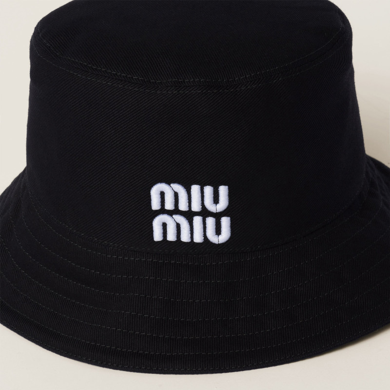 Miu Miu Drill bucket hat outlook