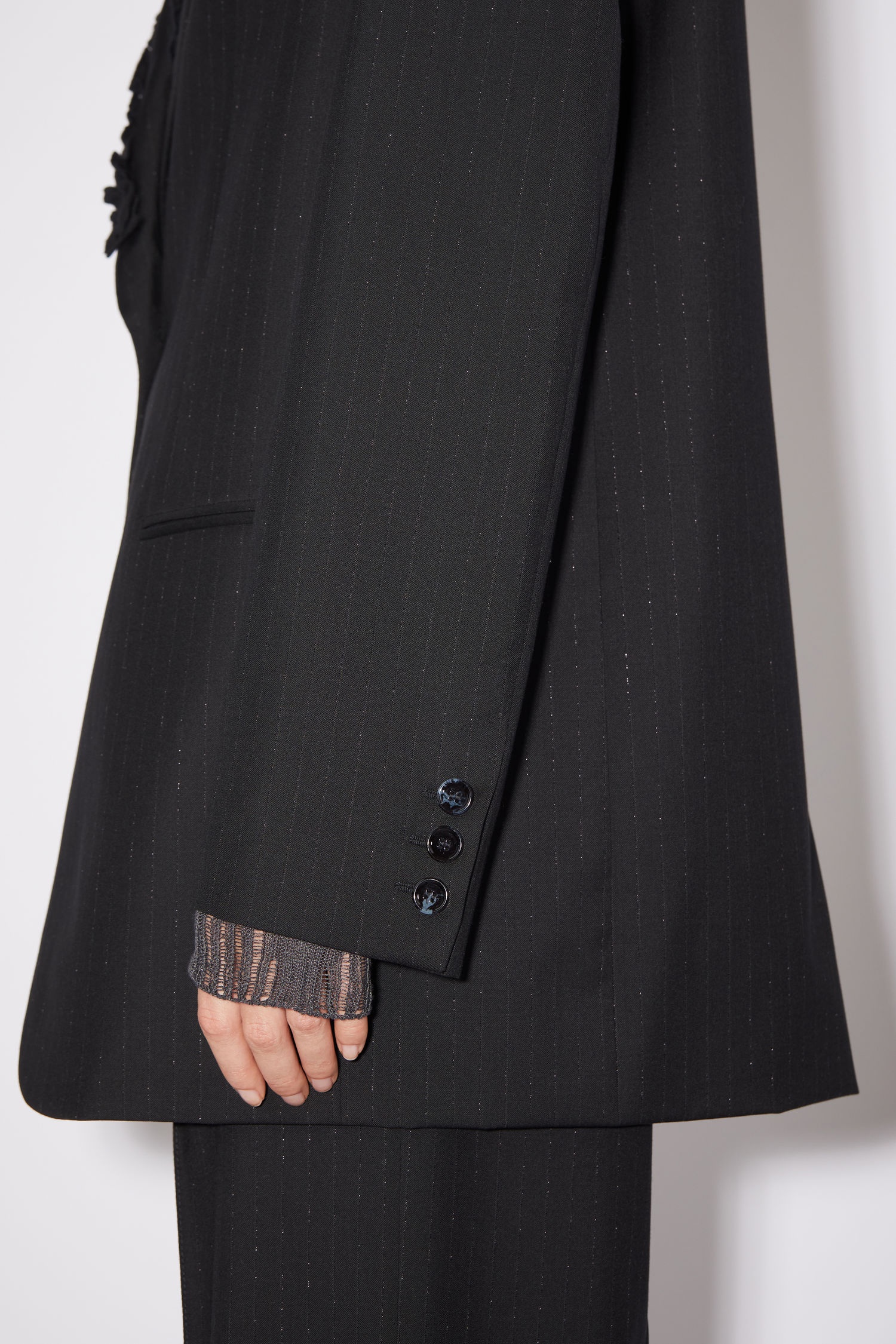 Tailored suit jacket - Black - 6