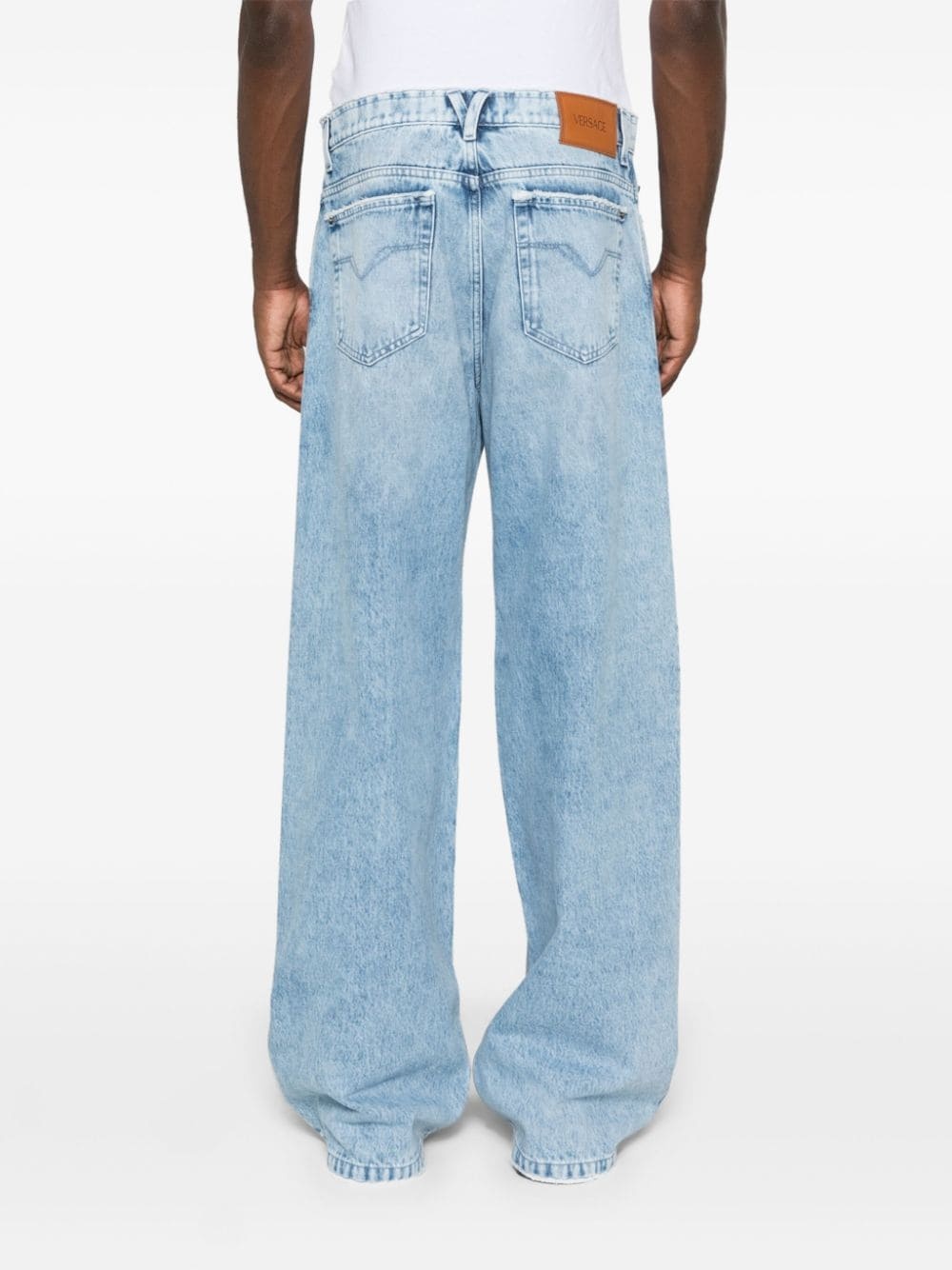 mid-rise straight-leg jeans - 4