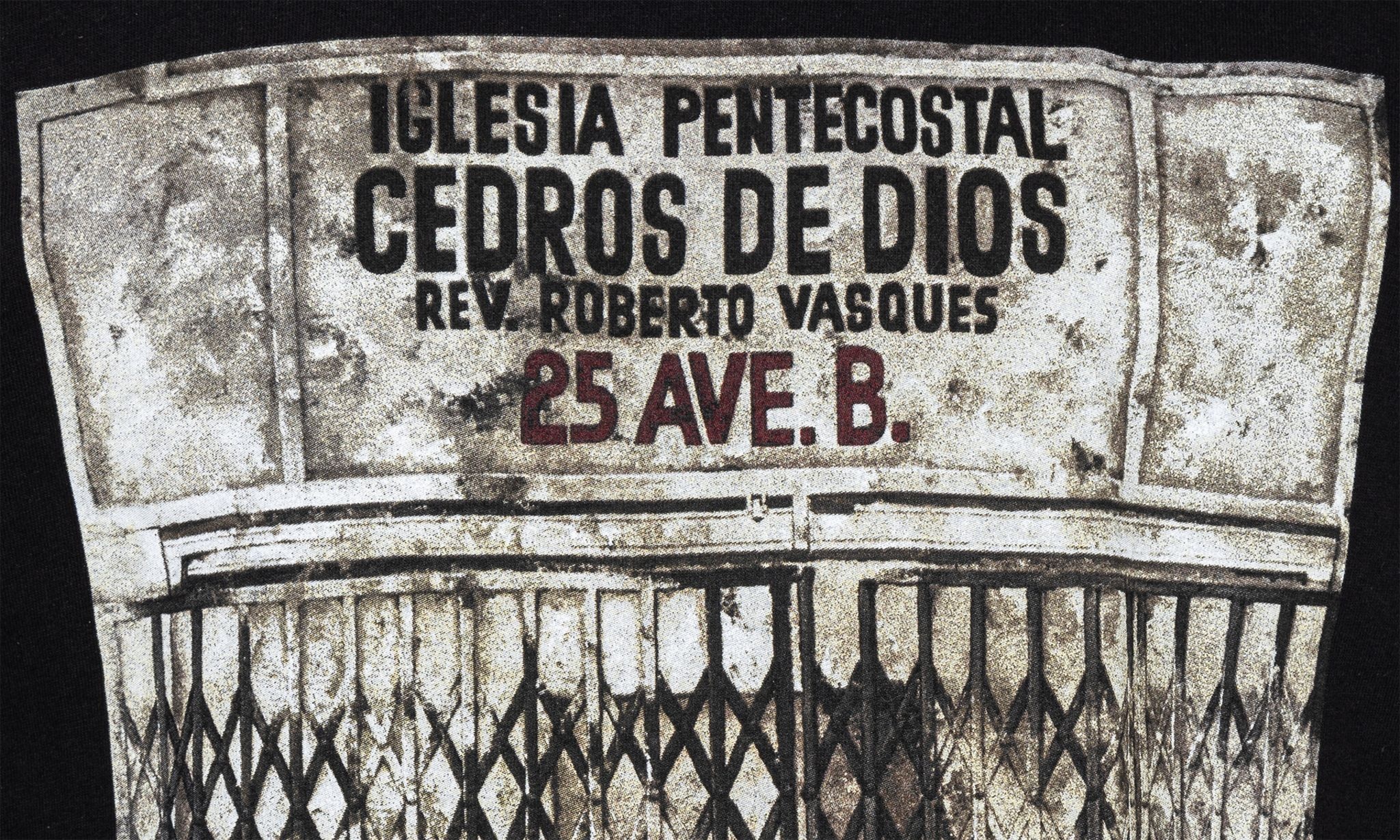 Iglesia Pentecostal Tee "FW 19 Martin Wong" - 2