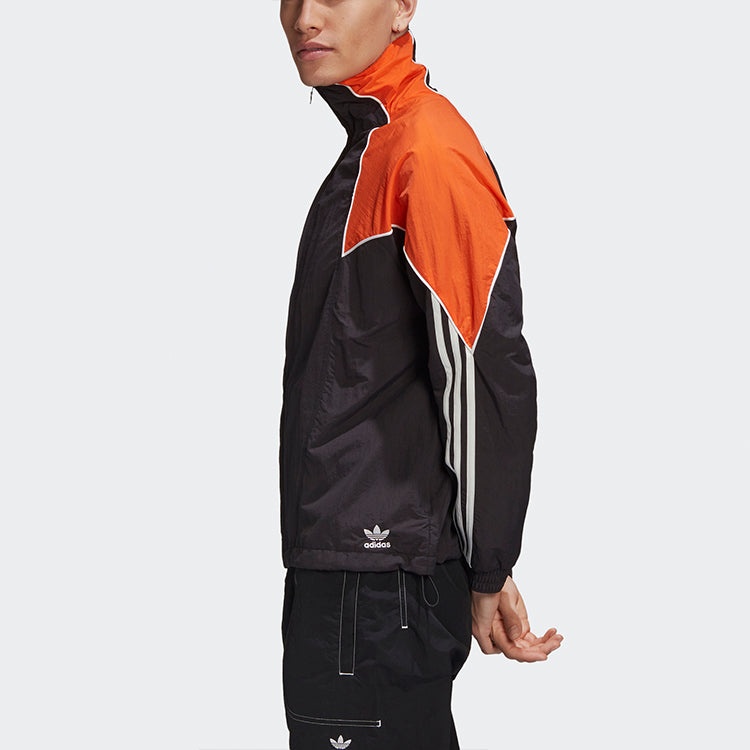 adidas originals B TRF AB WV TT Running Training Sports Jacket Coat Male Black GE0811 - 5