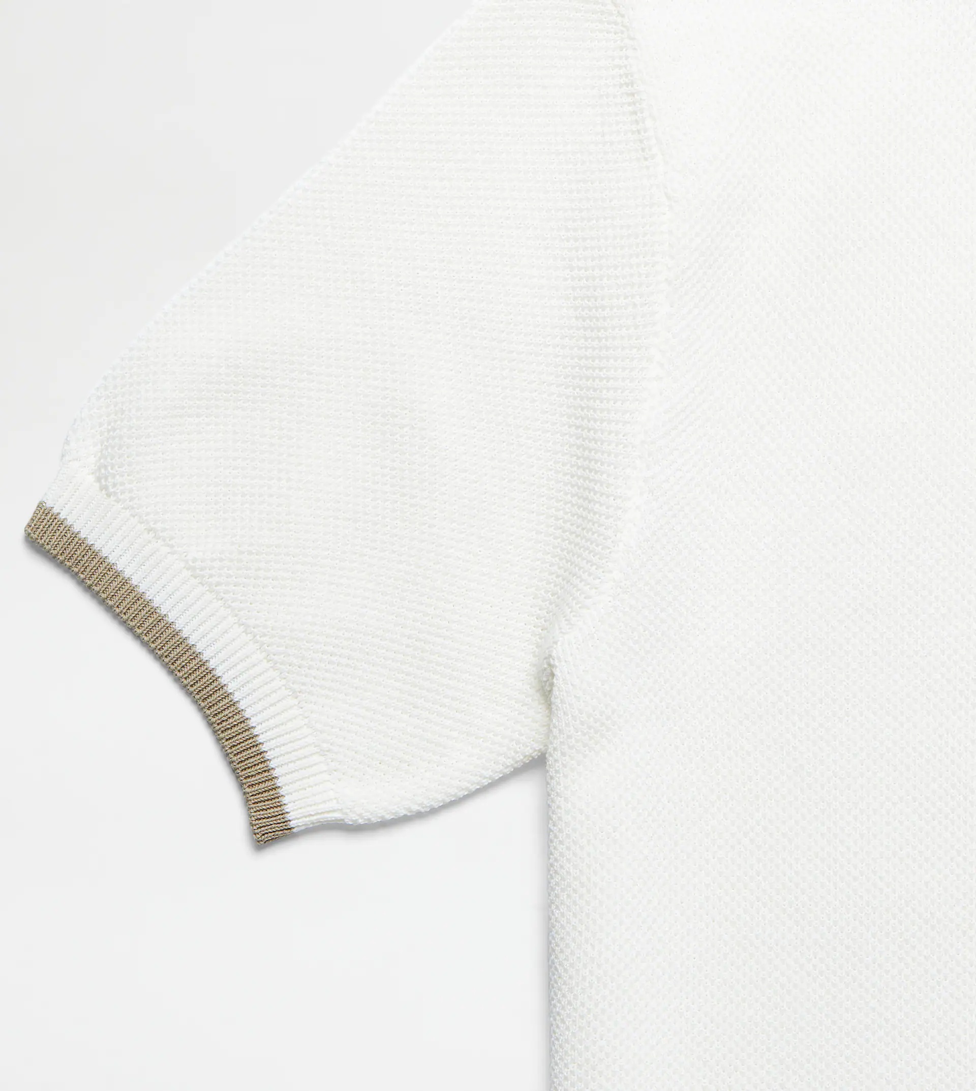 PIQUET POLO SHIRT - WHITE - 5