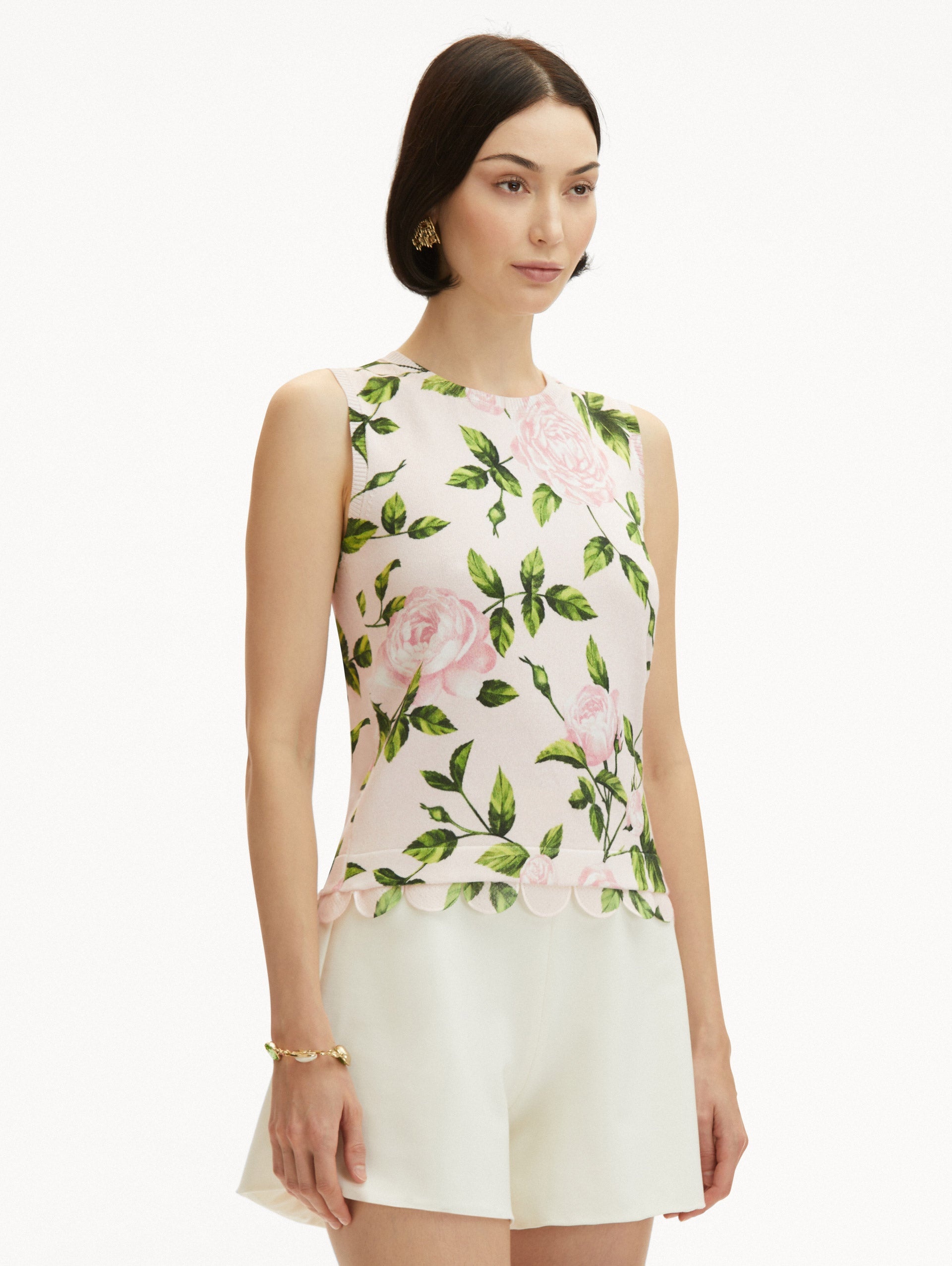 ENGLISH ROSE PRINTED TANK - 5