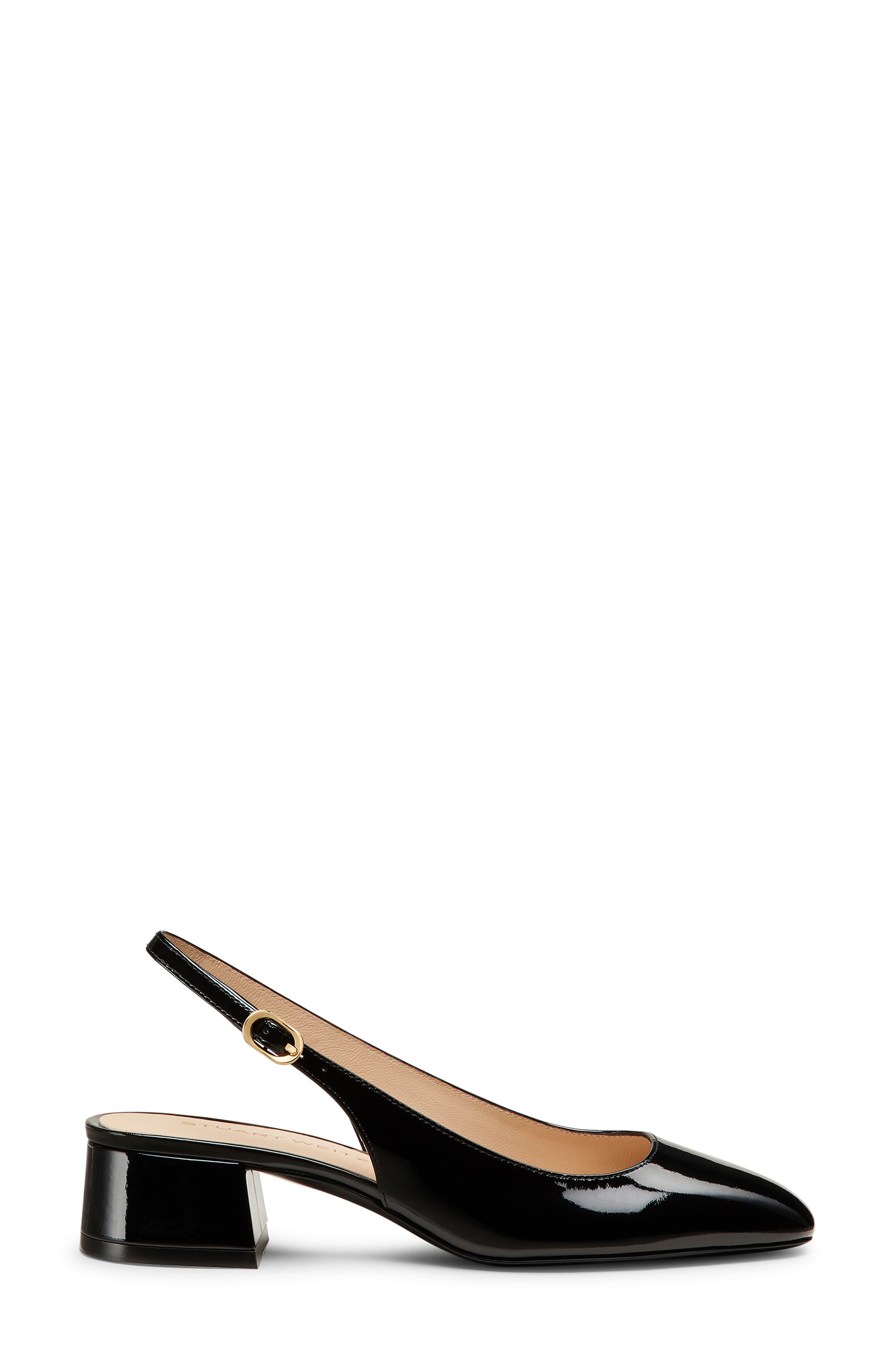 Stuart Weitzman Maeve Slingback Pump in Black at Nordstrom - 3