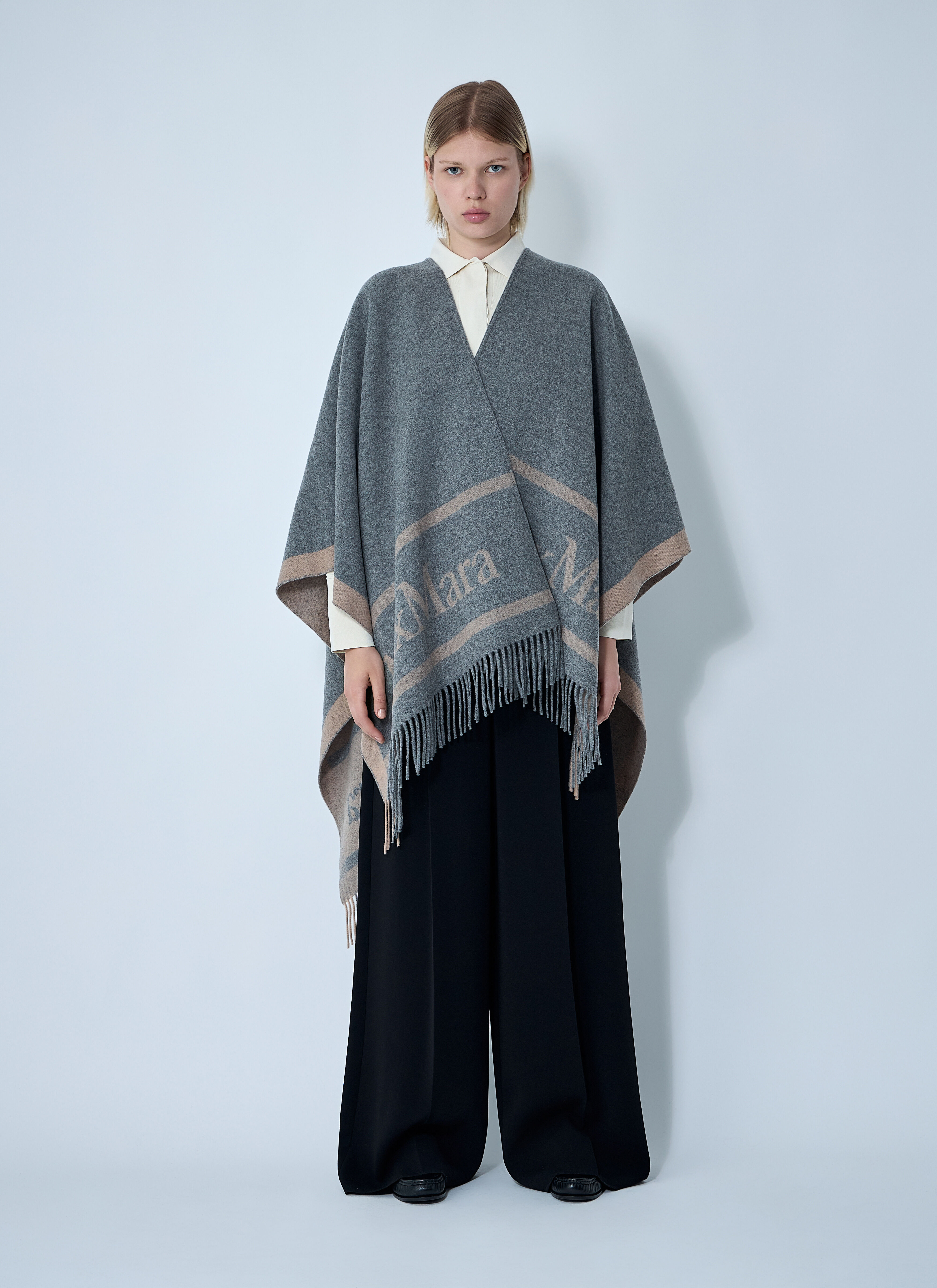 Hilde Logo Motif Scarf - 1