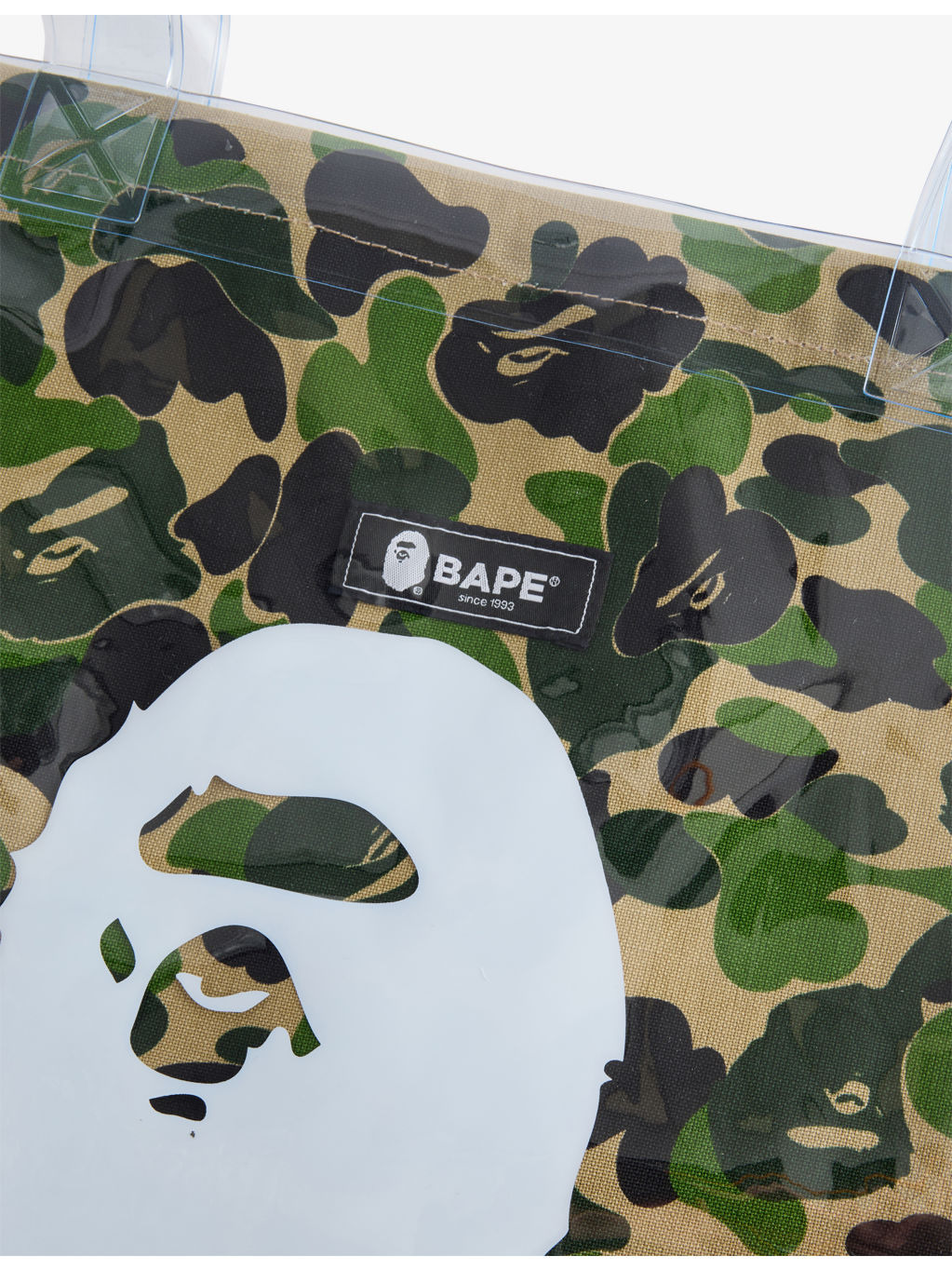Camo Clear Cotton Tote Bag - 2