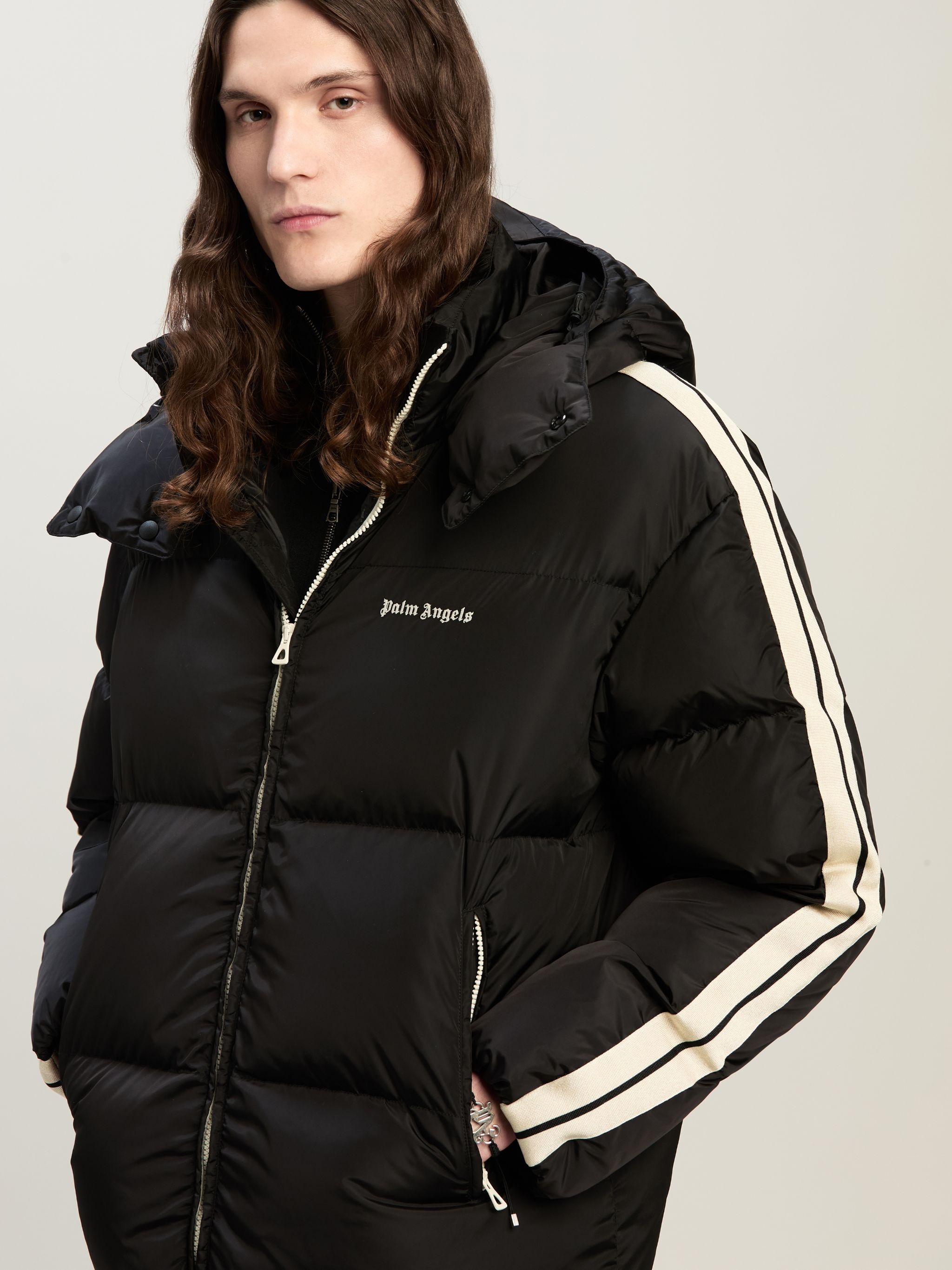 Hooded Track down jacket - 6