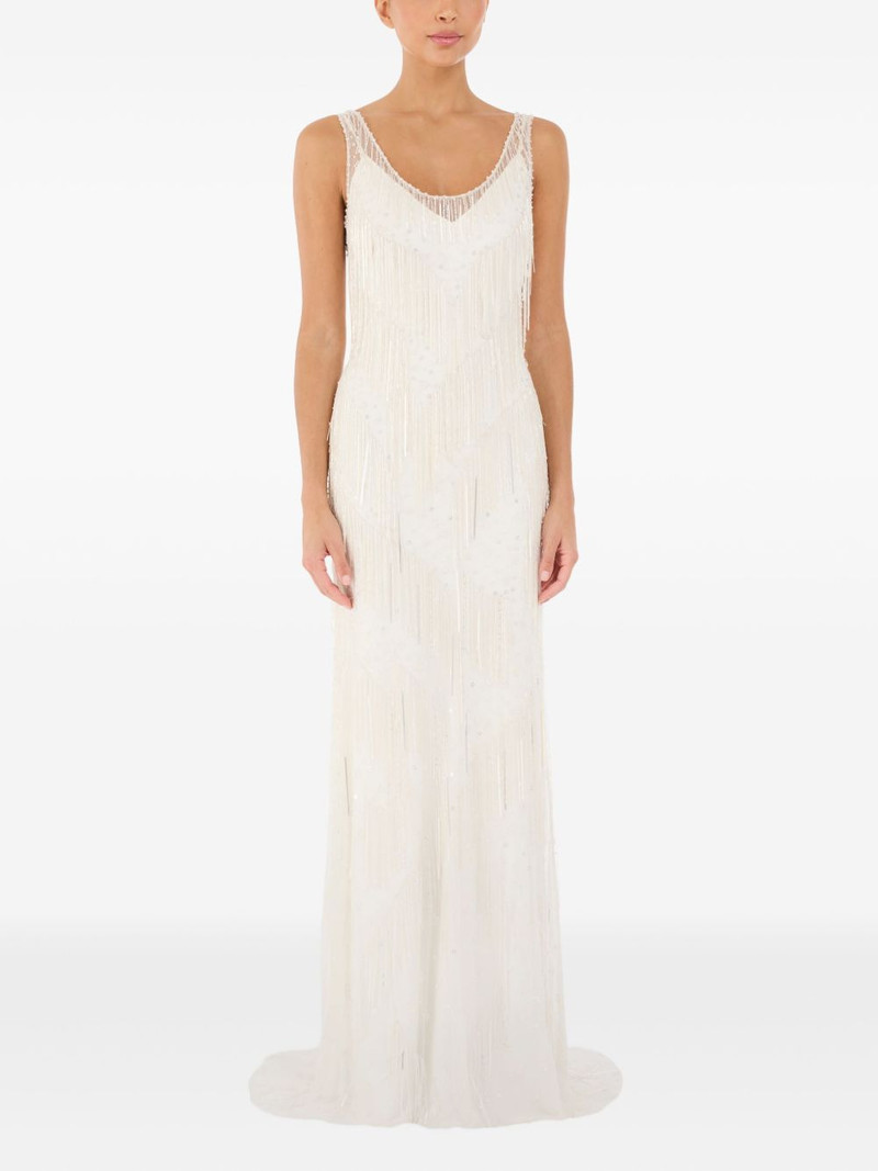 JENNY PACKHAM Symphonie fringed maxi dress outlook