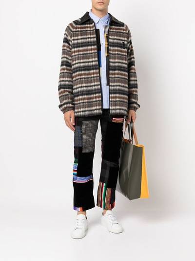 Junya Watanabe MAN textured wool shirt jacket outlook