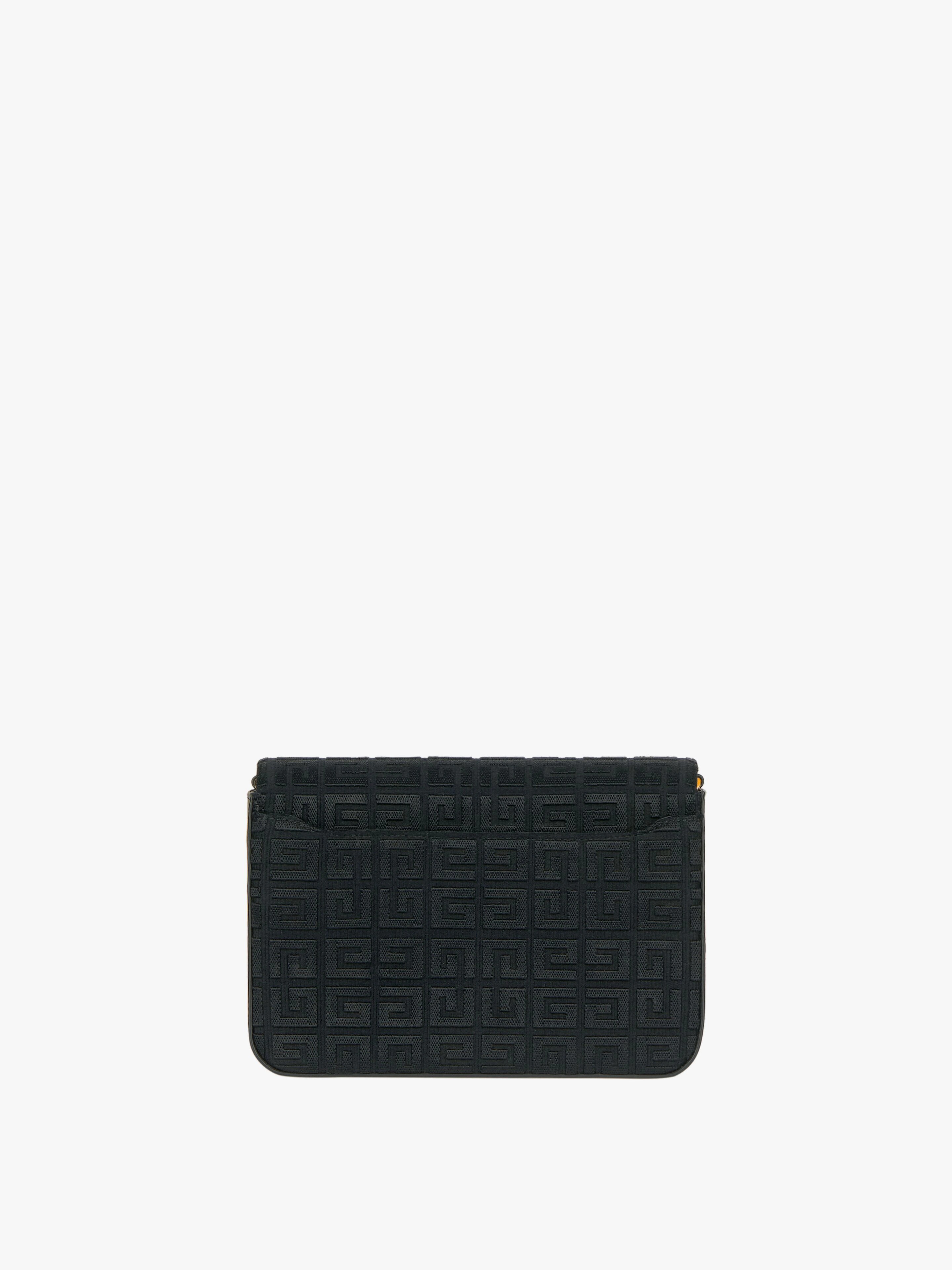 MEDIUM 4G BAG IN 4G EMBROIDERY WITH CHAIN - 4