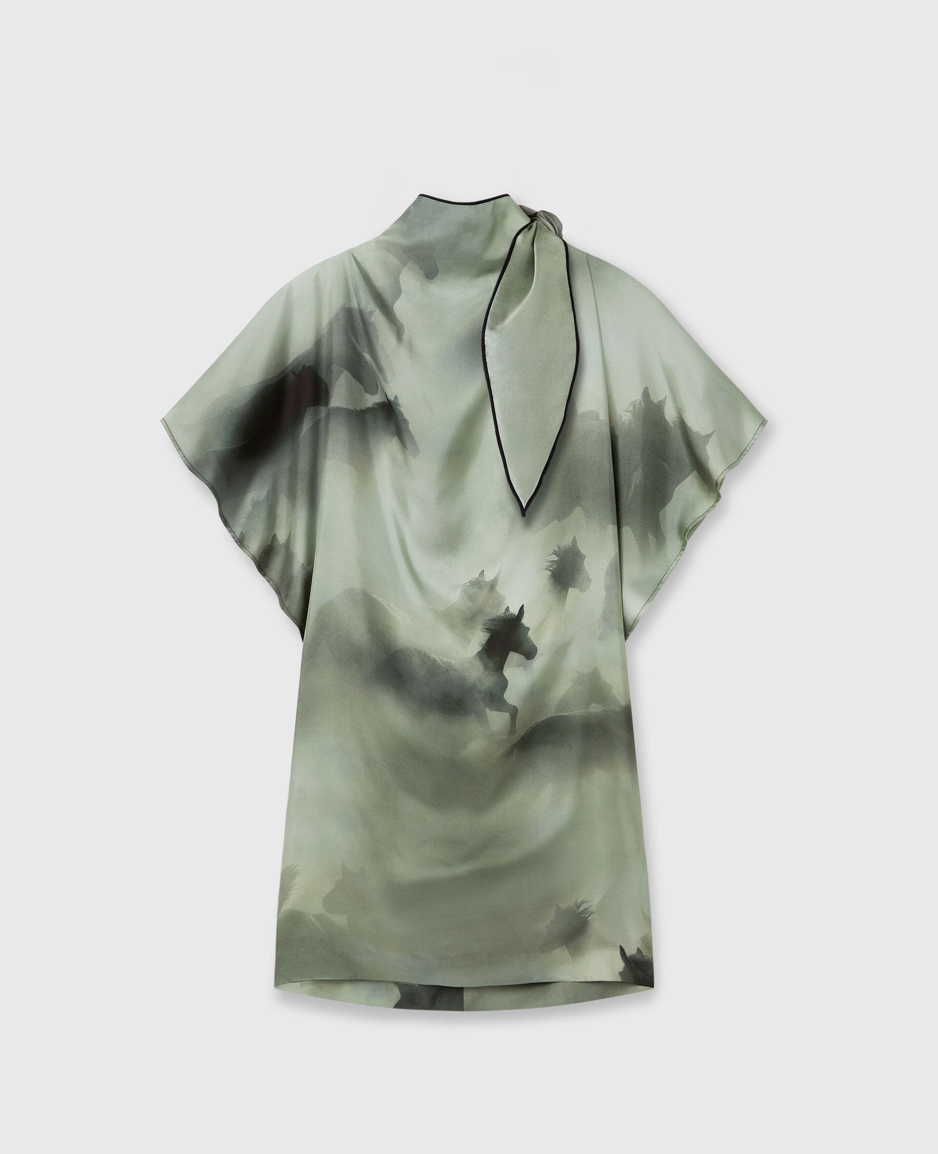 Horse Print Dress - 1