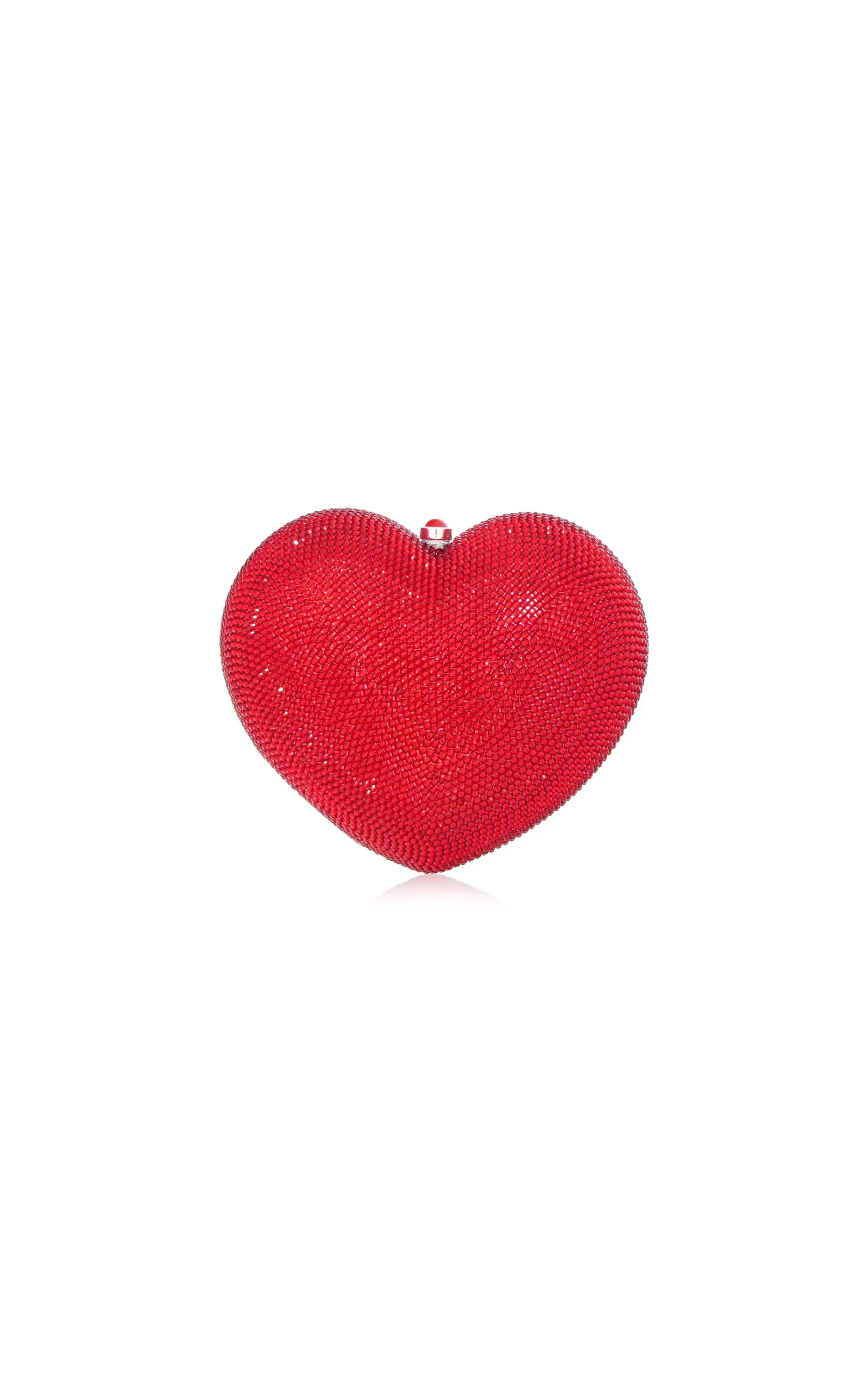 Petit Coeur L'amour Prosecco Crystal Clutch red - 1