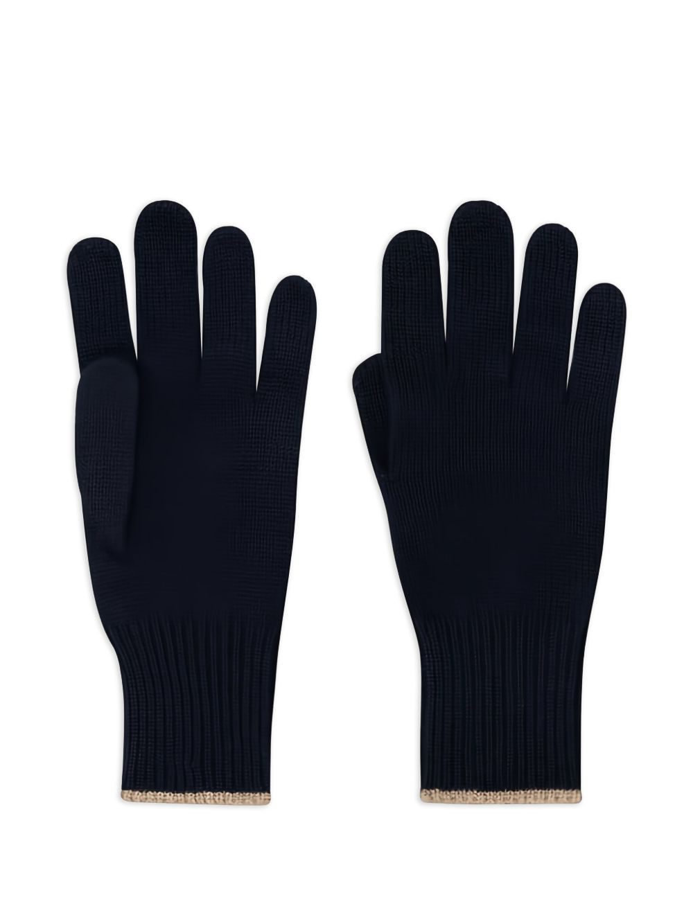 ribbed-cuff gloves - 2