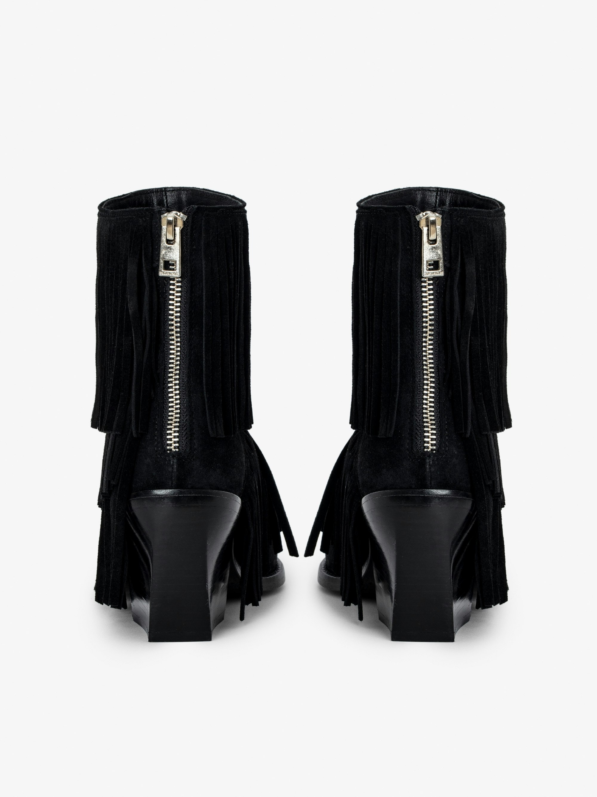 Cara Suede Ankle Boots - 4
