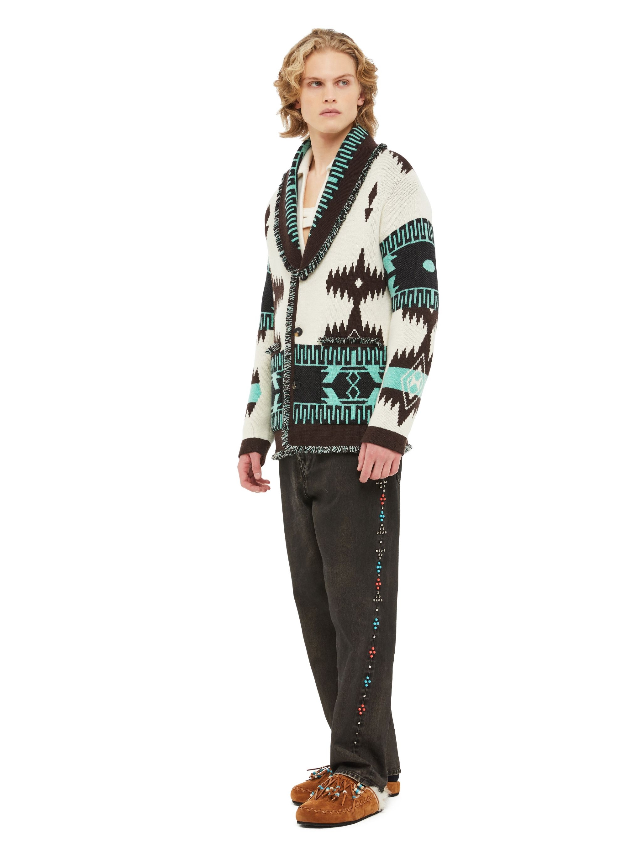 Icon Jacquard Cardigan - 5