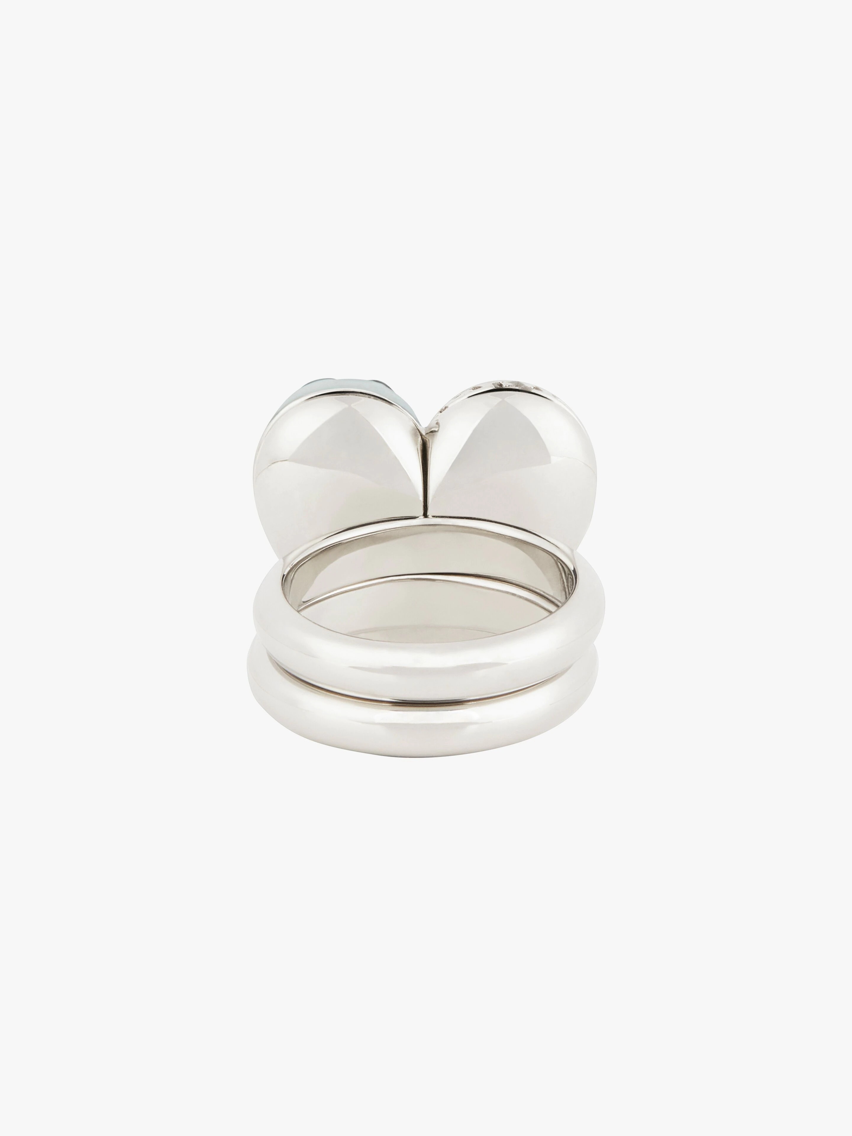 SEPARABLE TWO TONE DOUBLE RING - 7