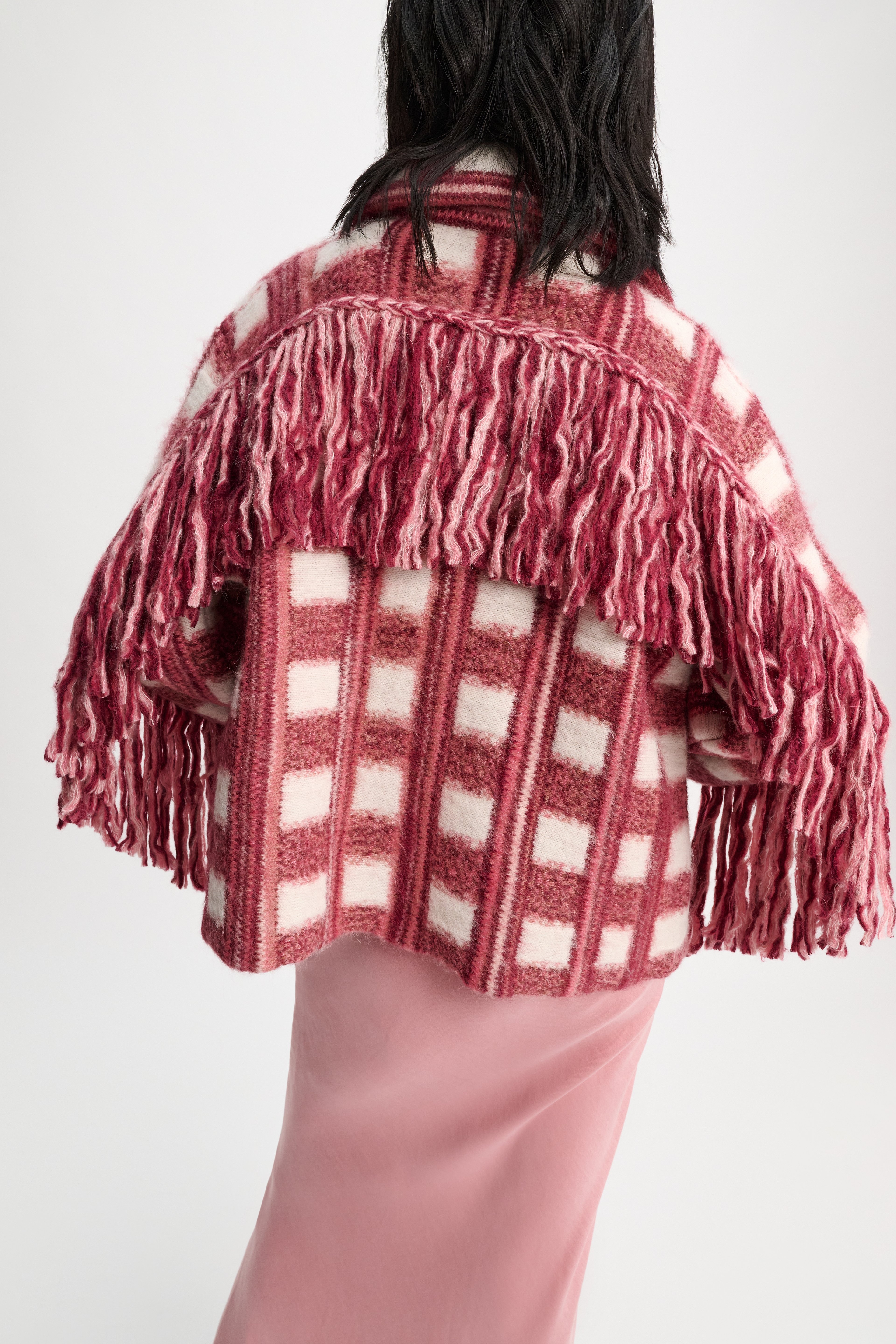 DIZZY CHECK cardigan - 6