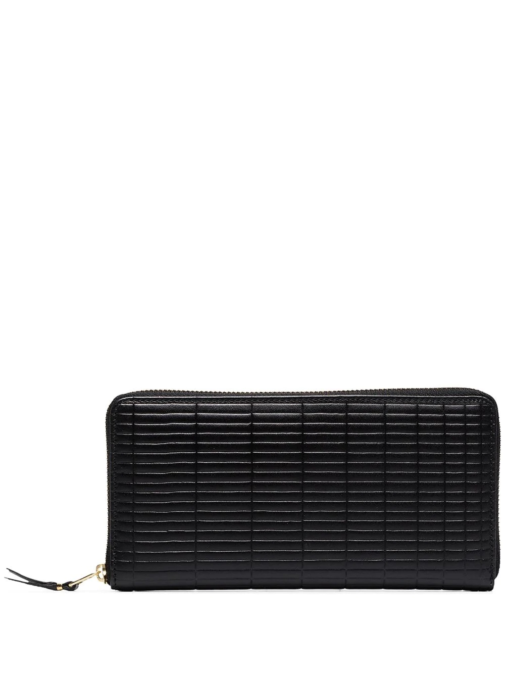 black brick large leather wallet - 1