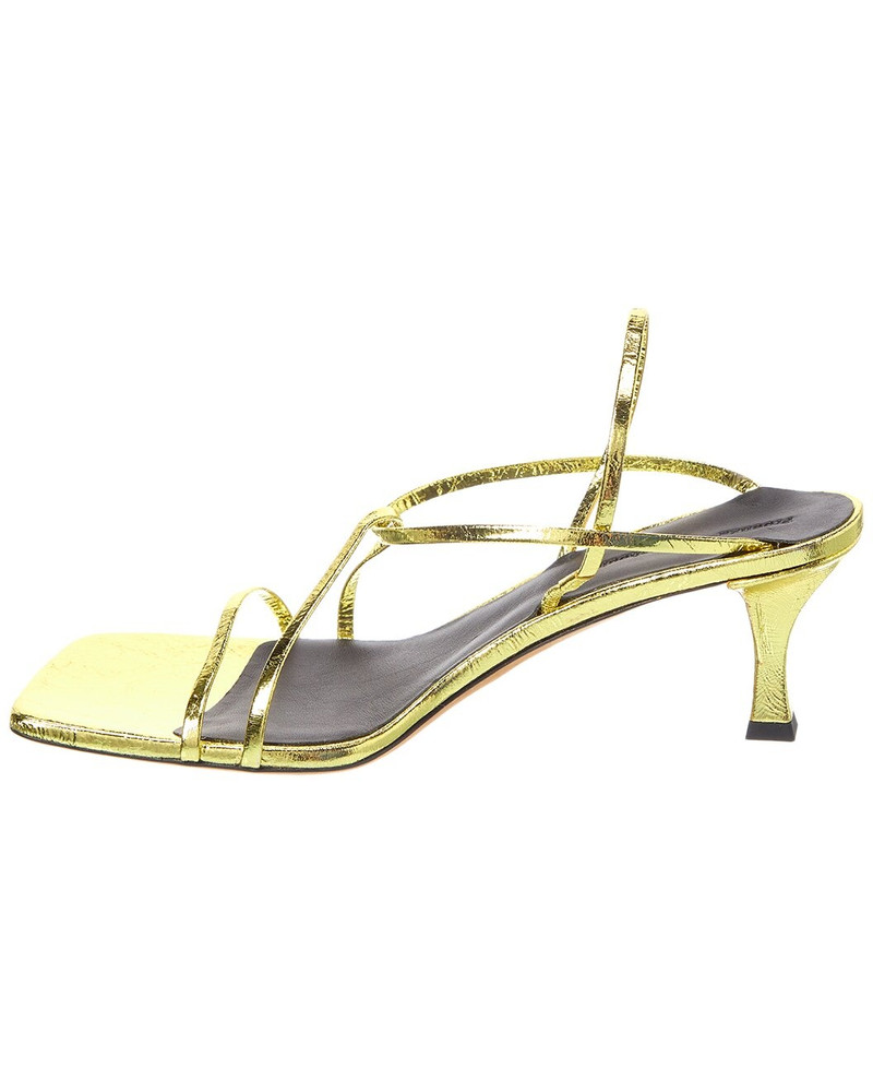 Proenza Schouler Proenza Schouler Metallic Leather Slingback Sandal outlook