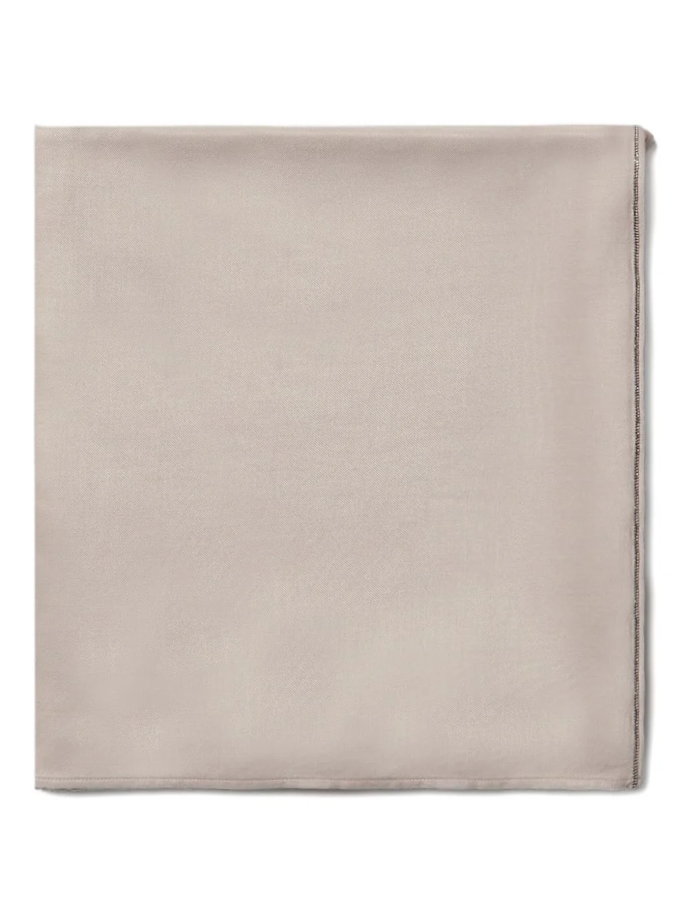 contrast-stitching scarf - 1