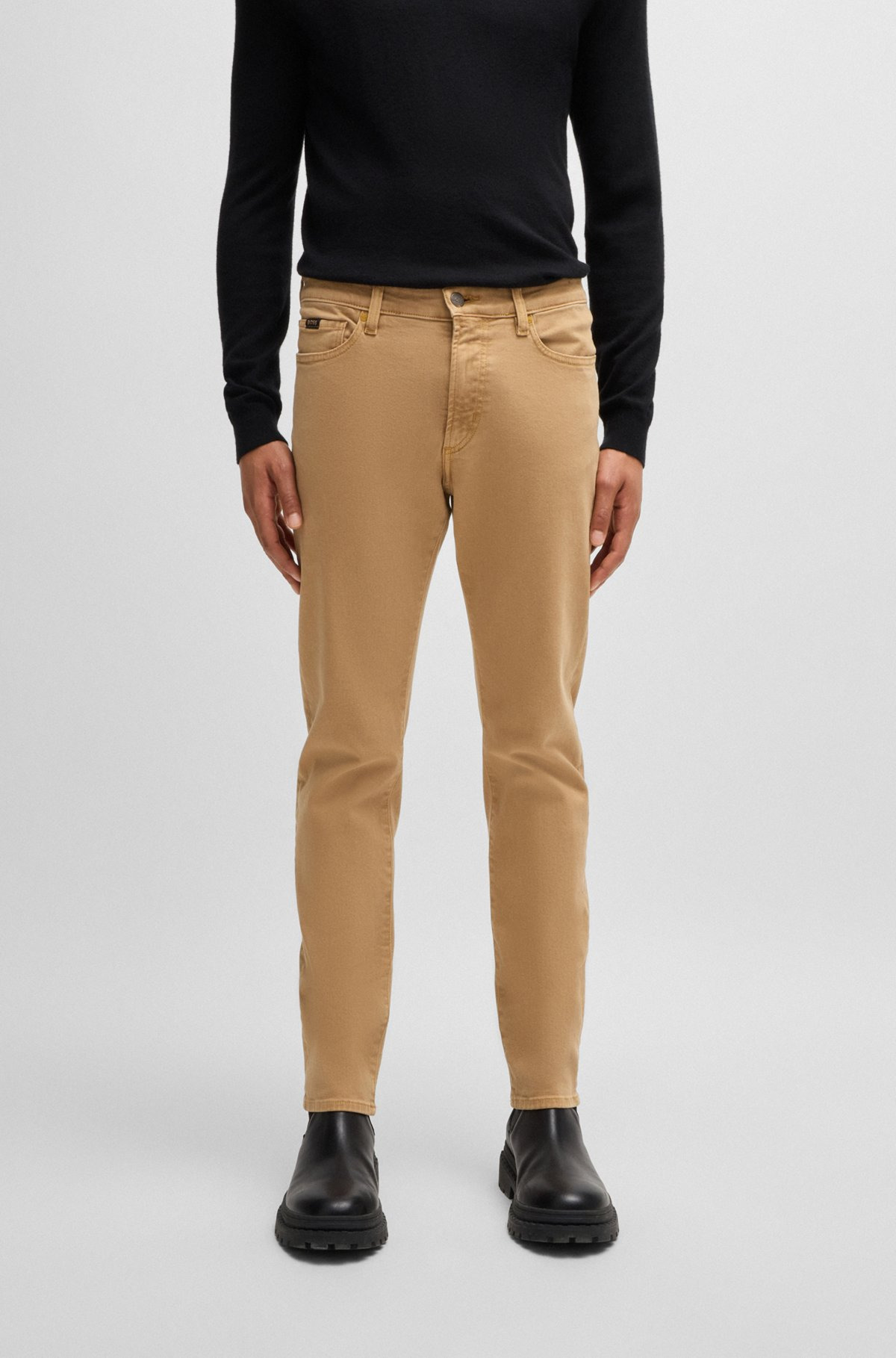 SLIM-FIT JEANS IN COMFORT-STRETCH DENIM - 2