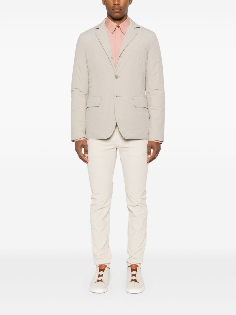 padded blazer - 2