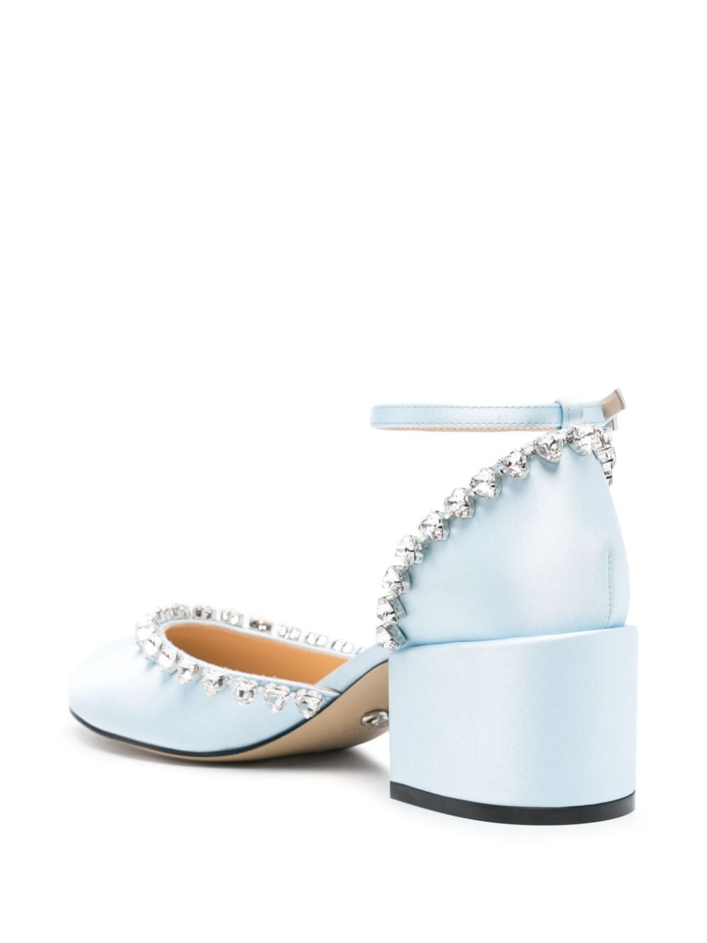 Mach & Mach Women Audrey Satin Pumps - 2