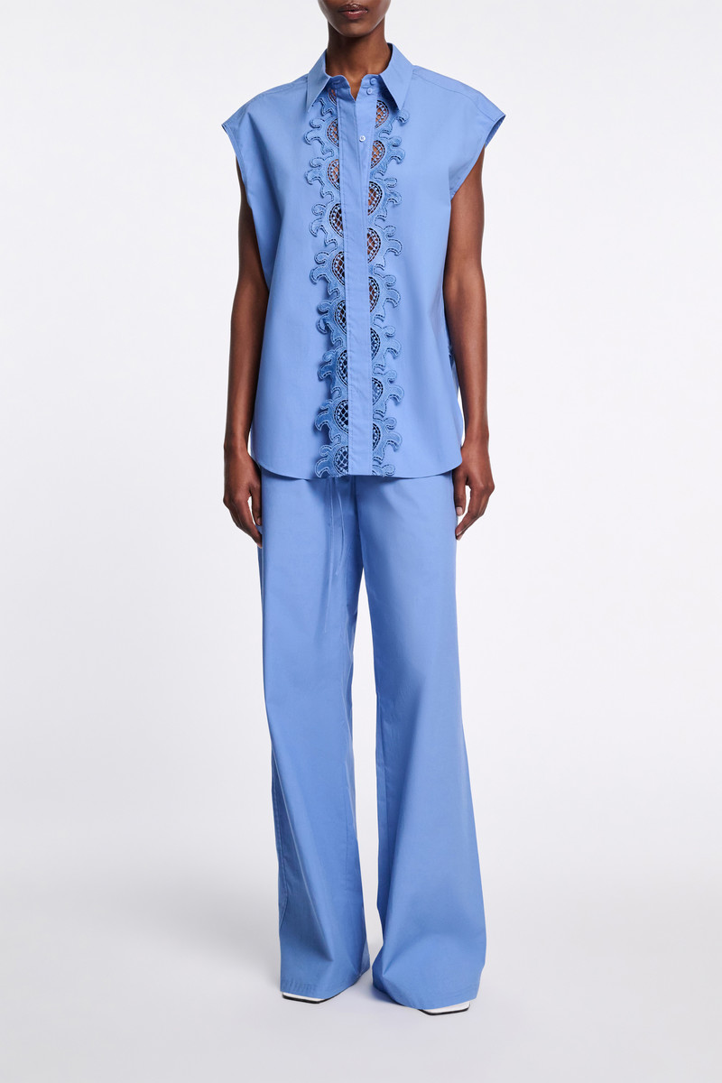 DOROTHEE SCHUMACHER POPLIN POWER pants outlook