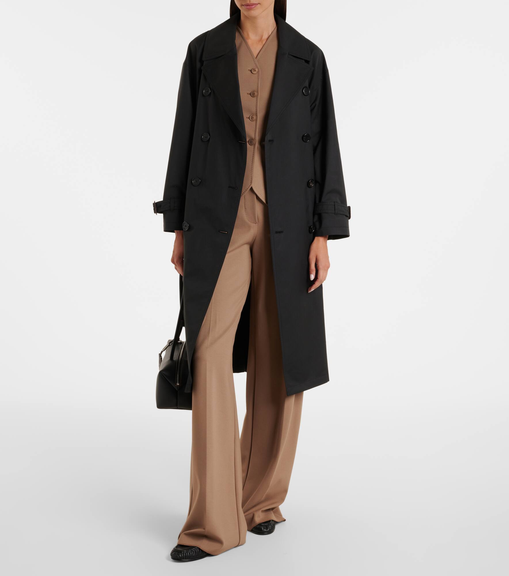 Fiorito cotton-blend twill trench coat - 2