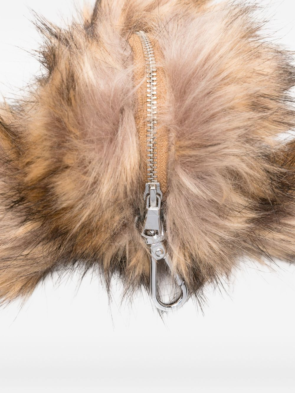 faux-fur coin purse - 2