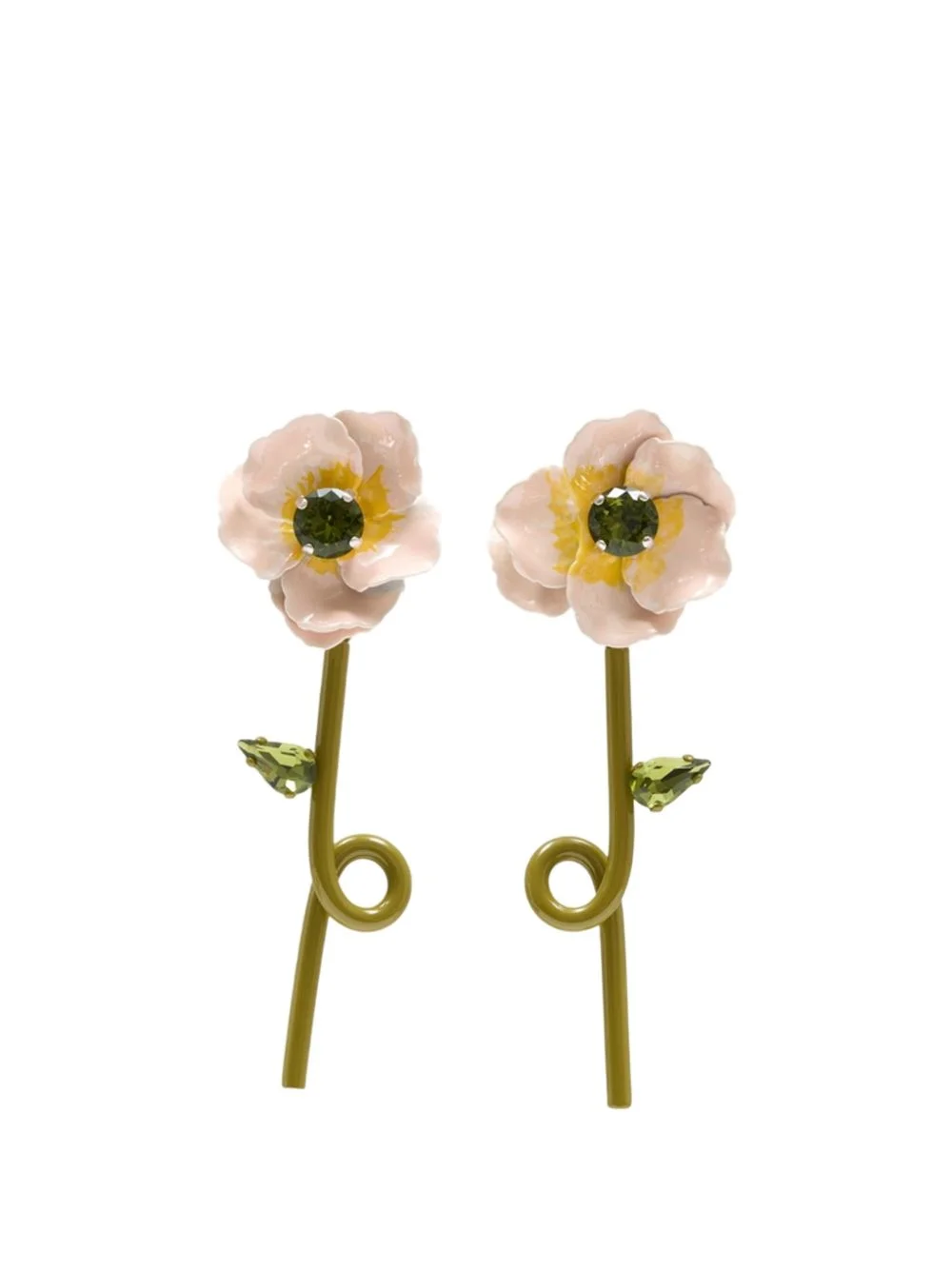 Blooming Poppy earrings - 1