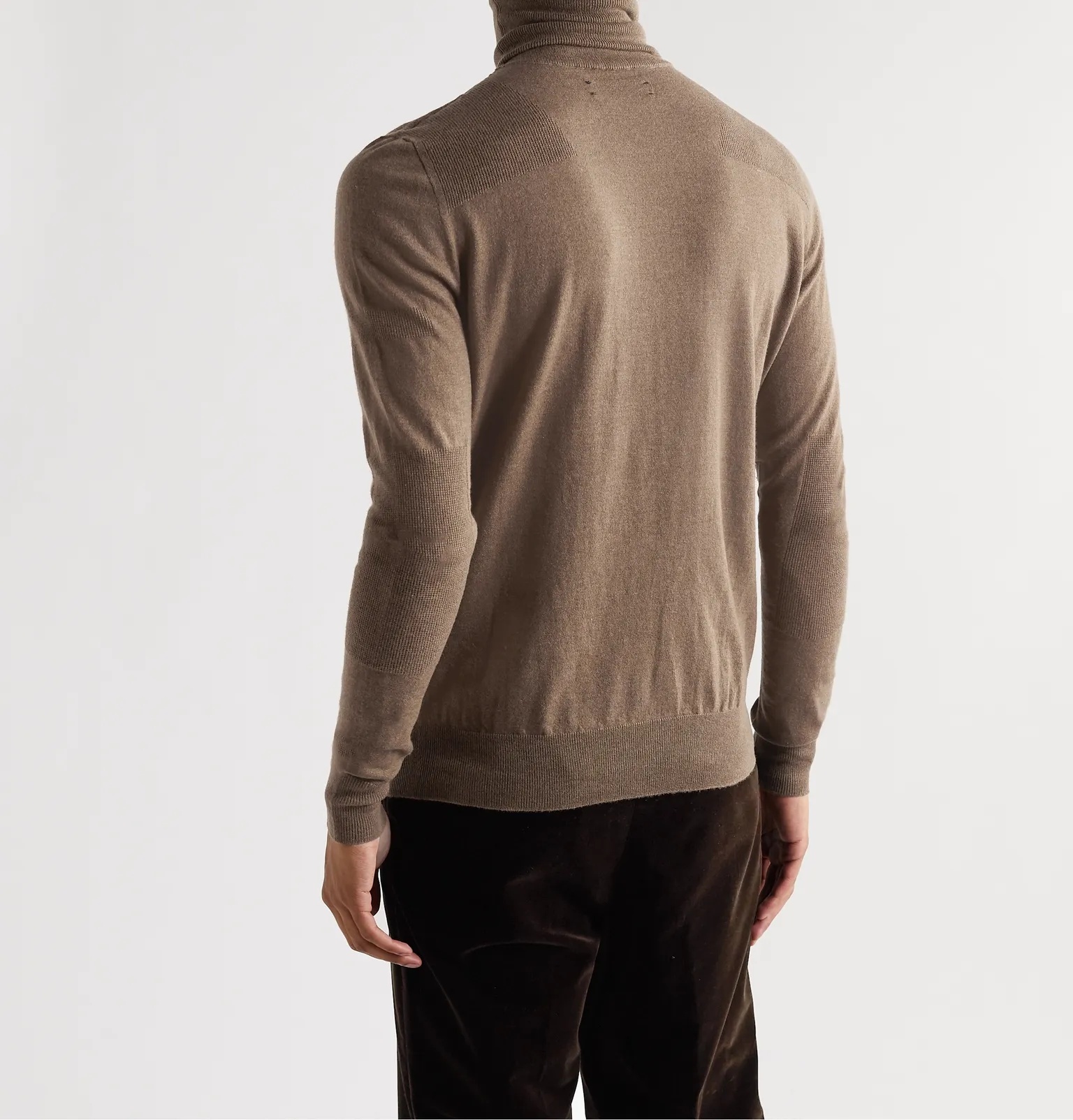 Wool and Cashmere-Blend Rollneck Sweater - 4