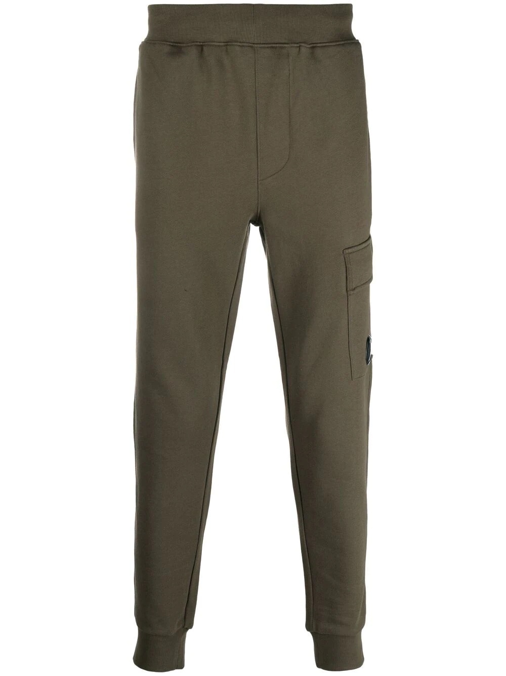 cargo-pocket cotton sweatpants - 1